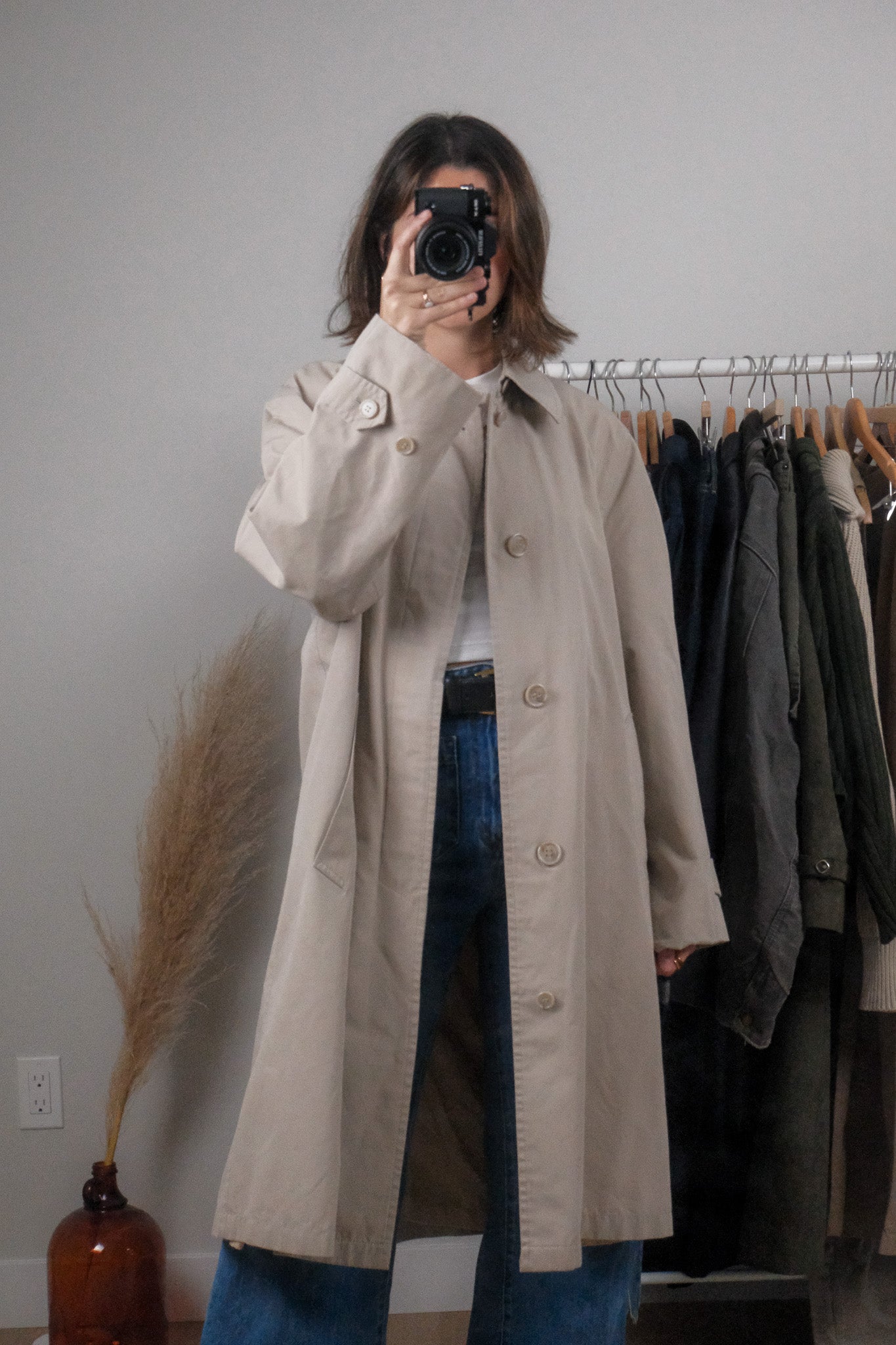 Vintage x Trench Coat (M/L)