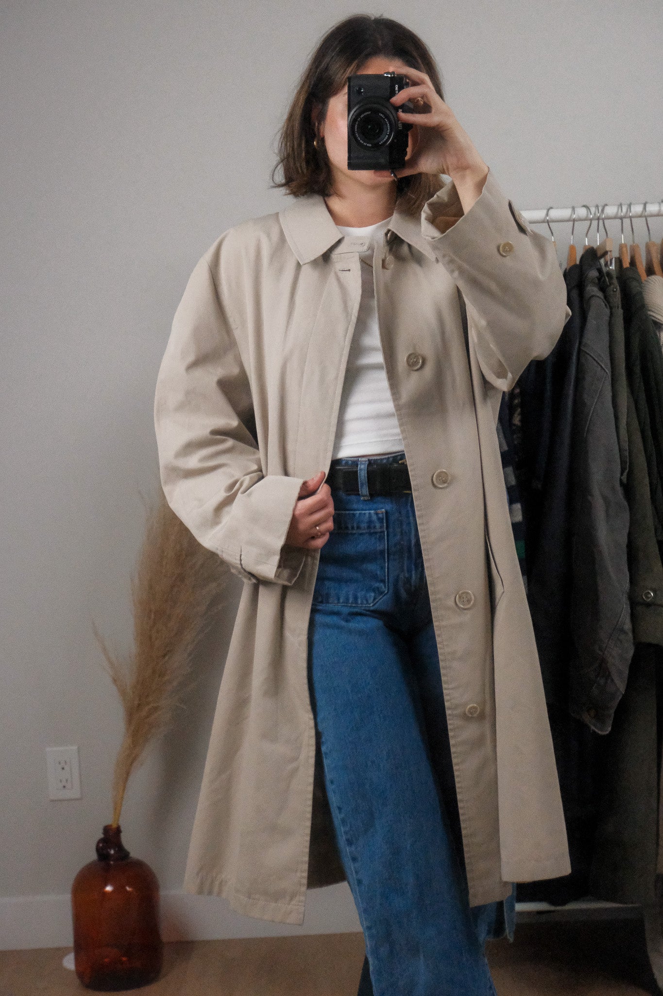 Vintage x Trench Coat (M/L)