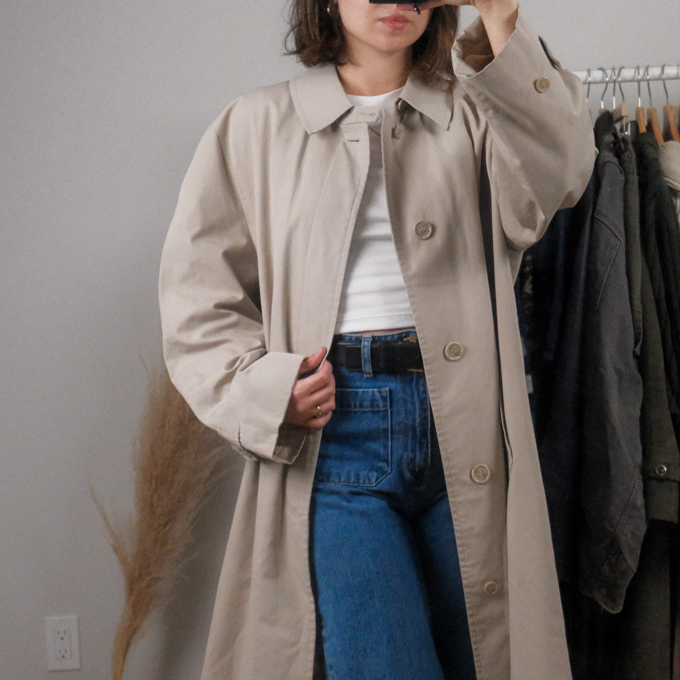 Vintage x Trench Coat (M/L)