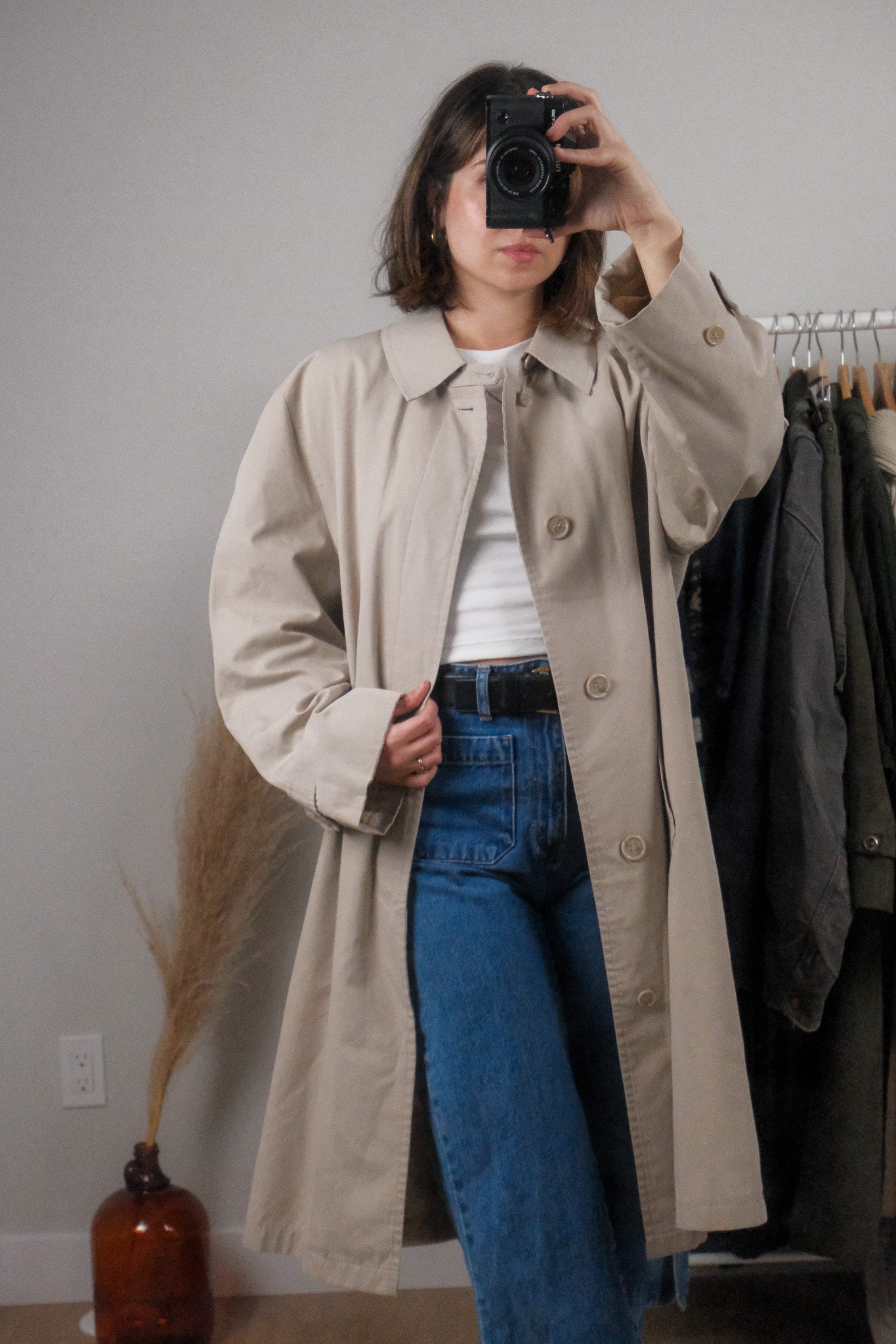 Vintage x Trench Coat (M/L)
