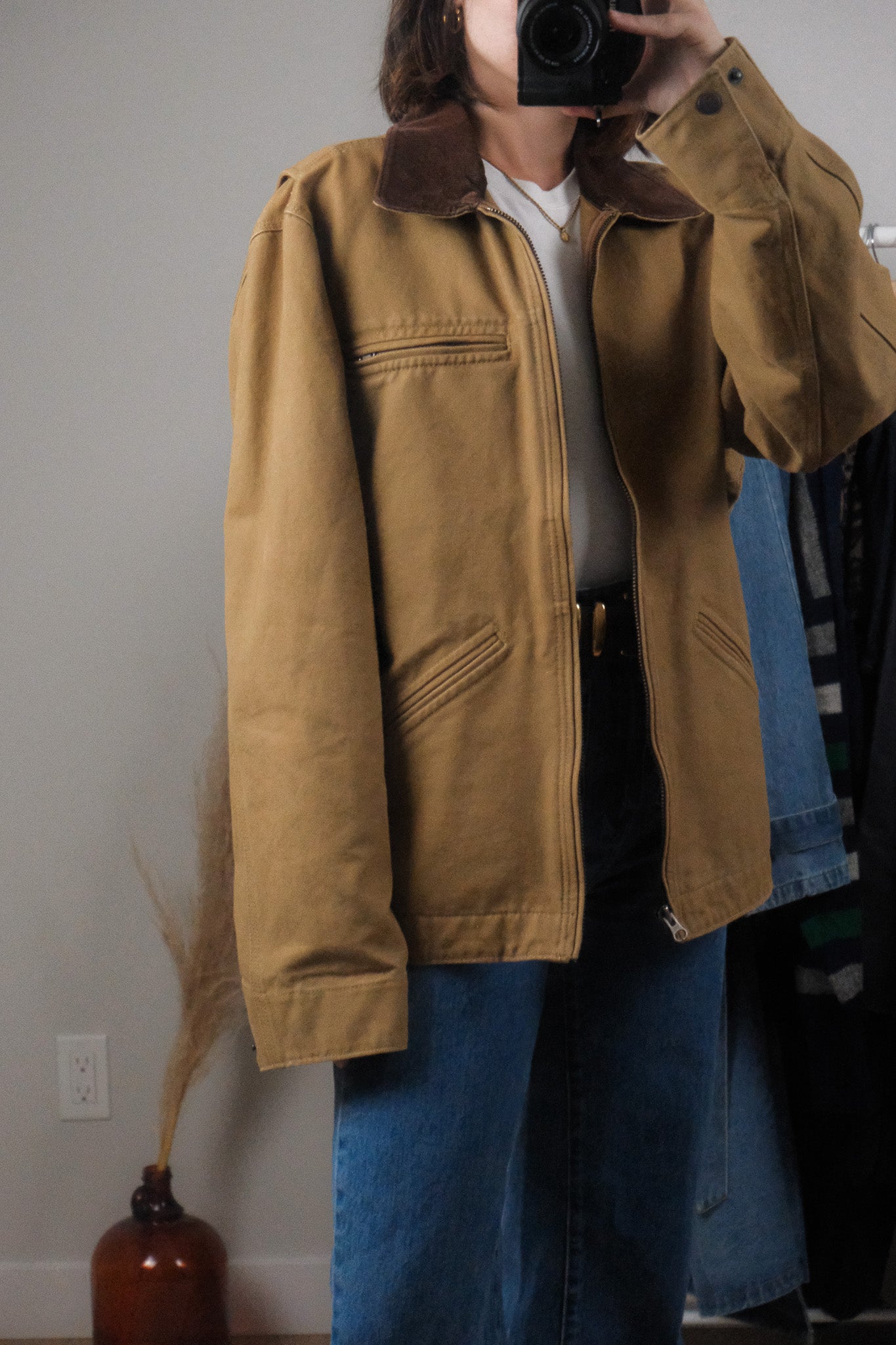 Vintage x Cotton Barn Coat (L)