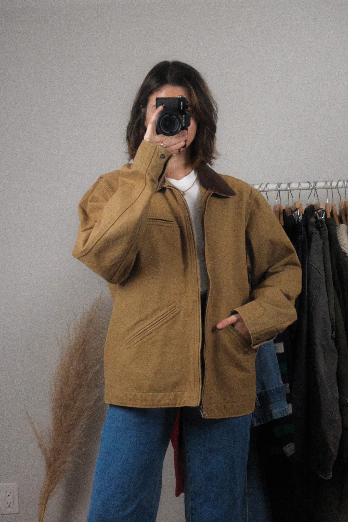 Vintage x Cotton Barn Coat (L)