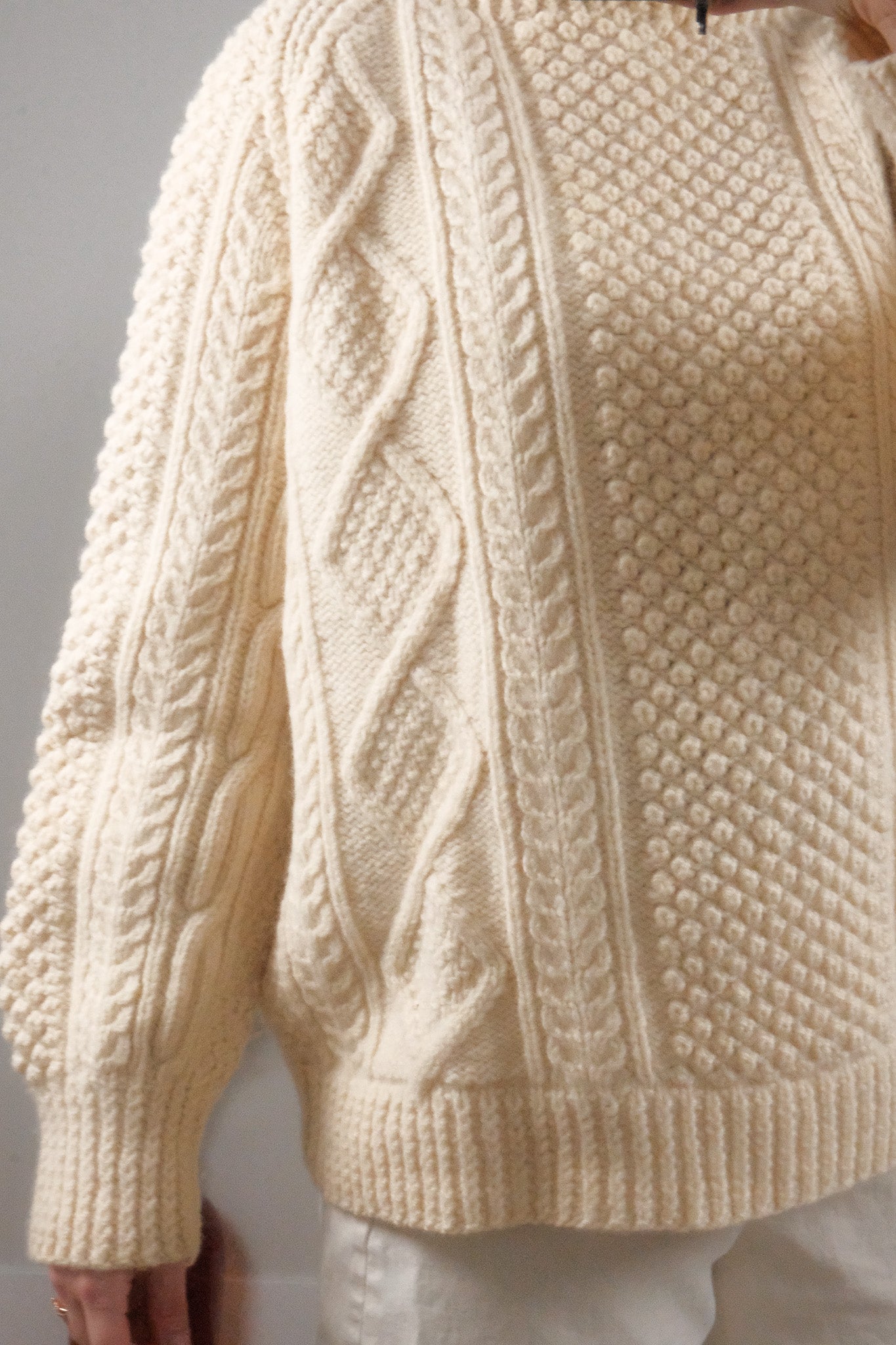 Handmade x Wool Chunky Knit (L/XL)