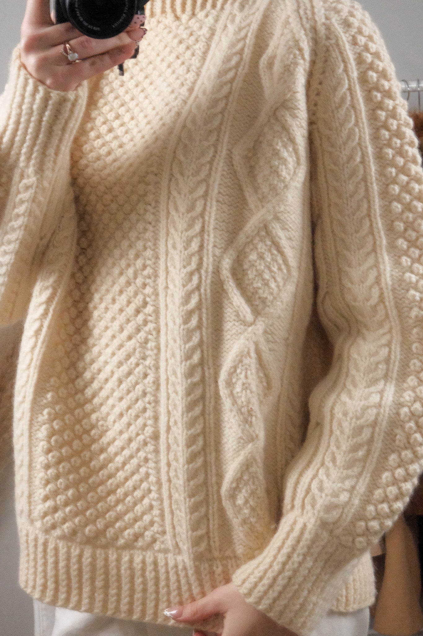Handmade x Wool Chunky Knit (L/XL)