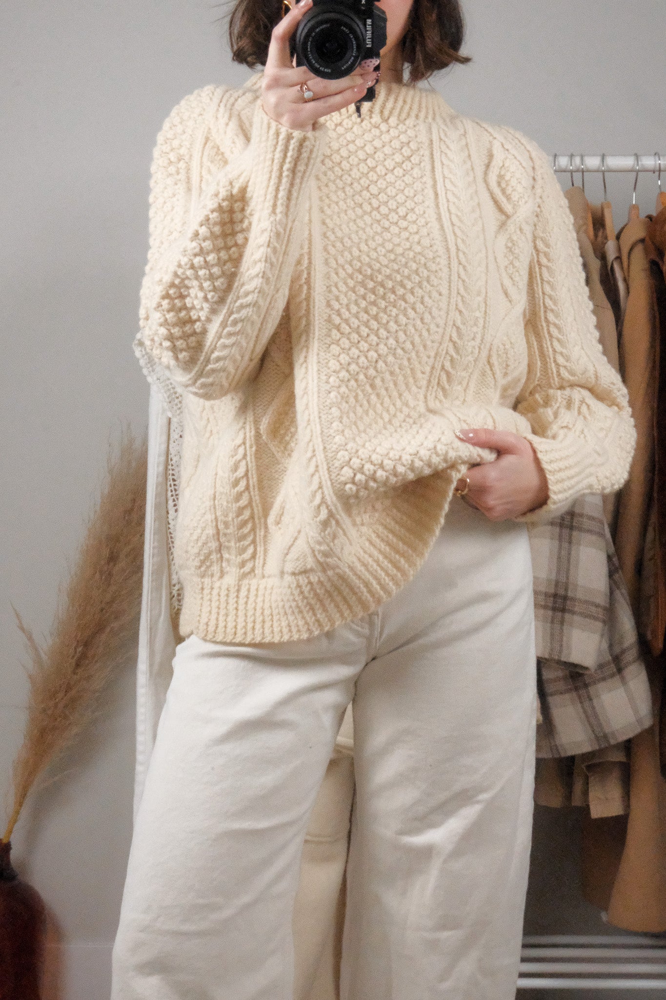 Handmade x Wool Chunky Knit (L/XL)