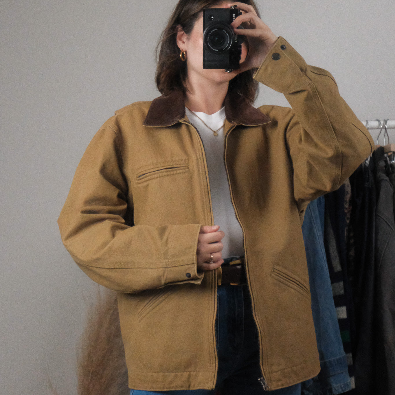 Vintage x Cotton Barn Coat (L)