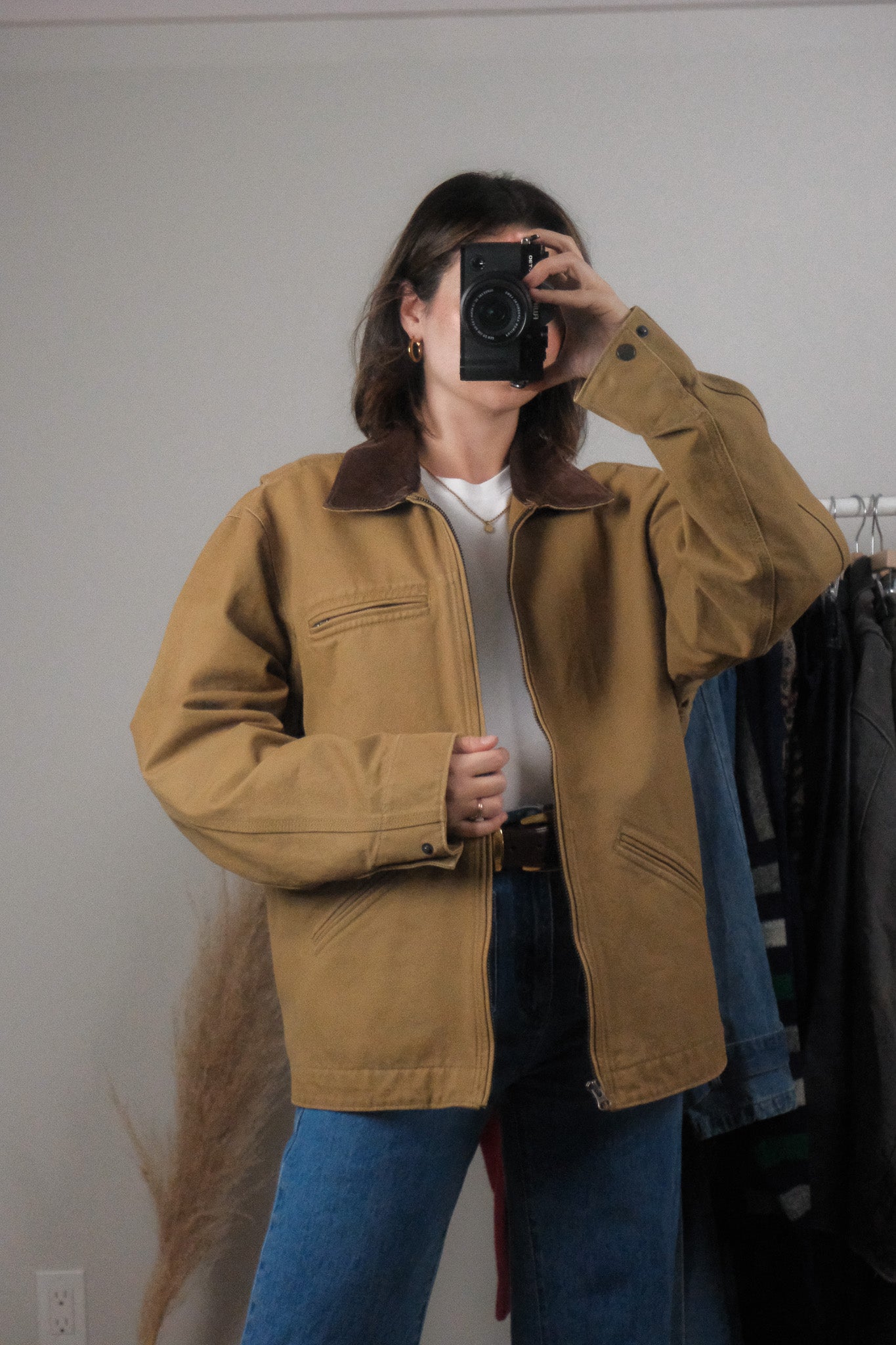 Vintage x Cotton Barn Coat (L)