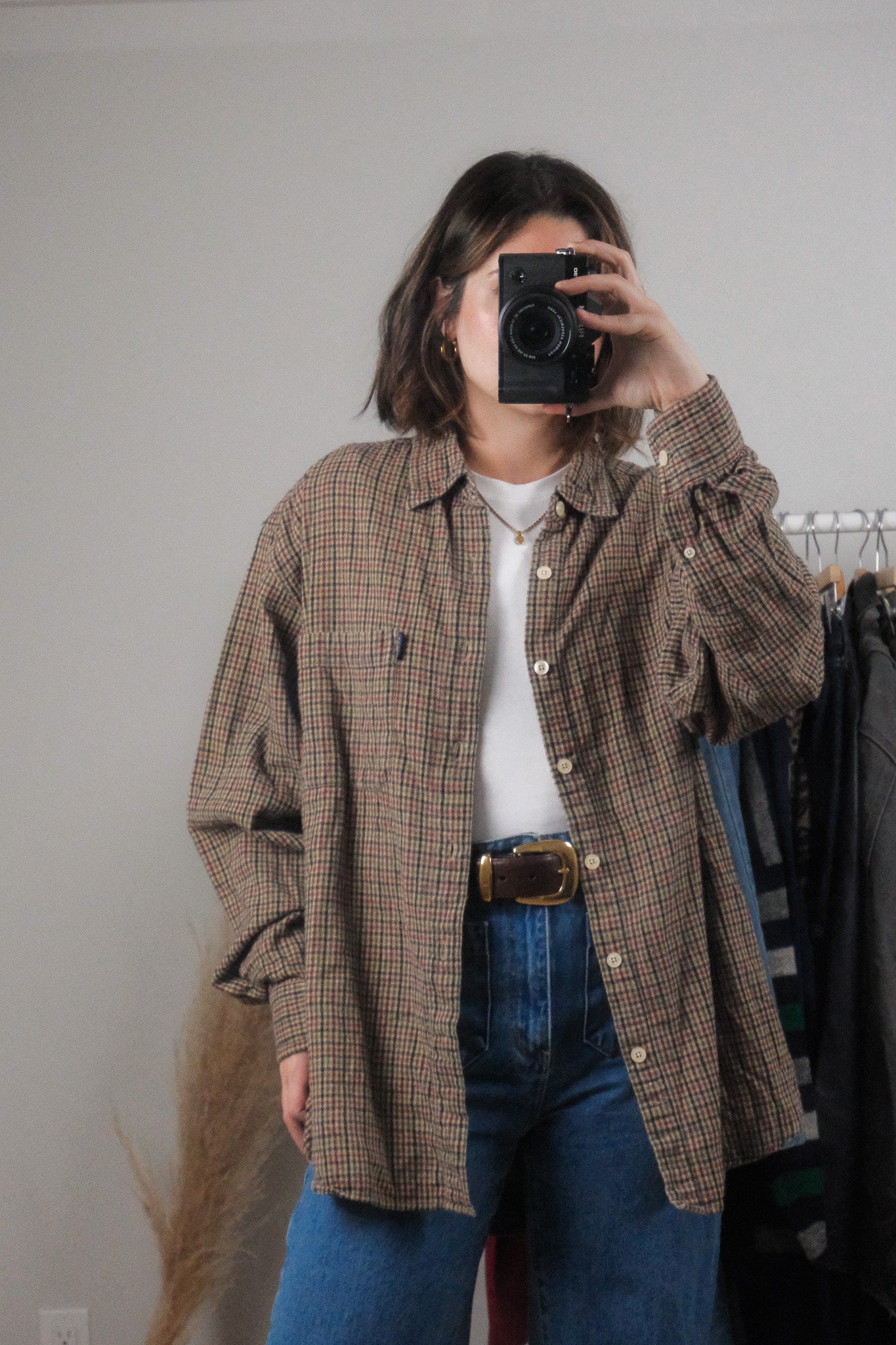 Vintage x Guess Cotton Plaid Flannel (M-XL)