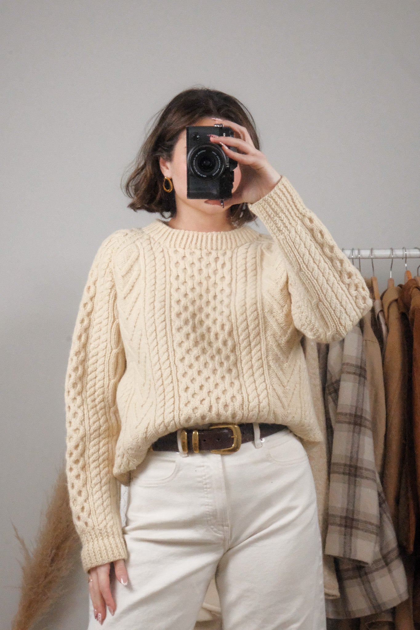 Handmade x Wool Chunky Knit (M/L)