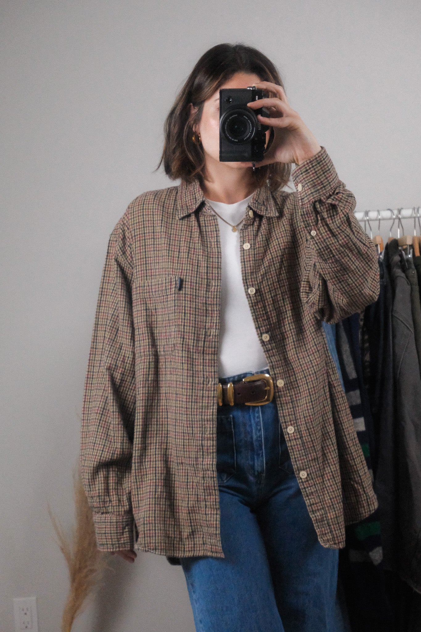 Vintage x Guess Cotton Plaid Flannel (M-XL)