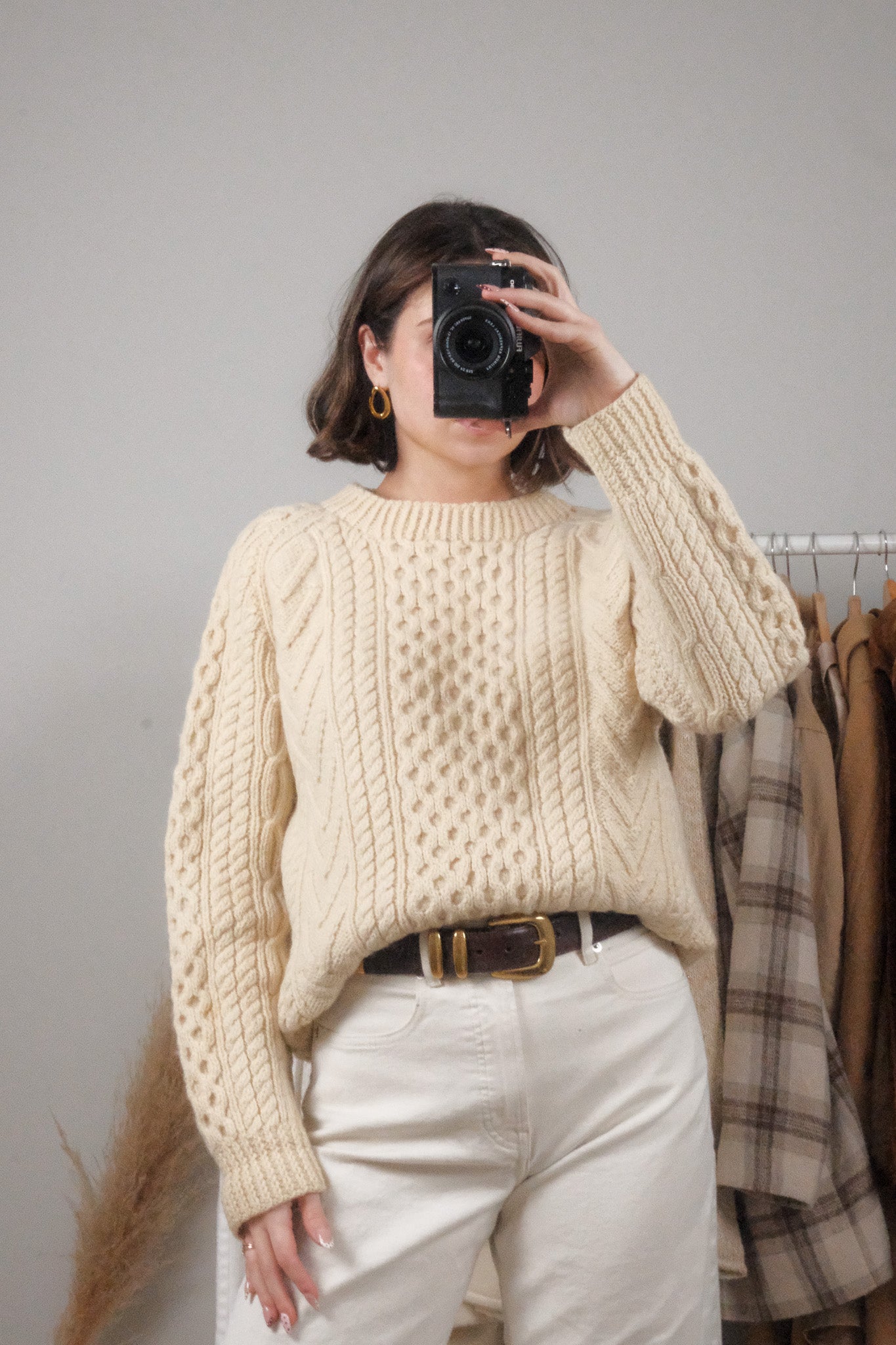 Handmade x Wool Chunky Knit (M/L)