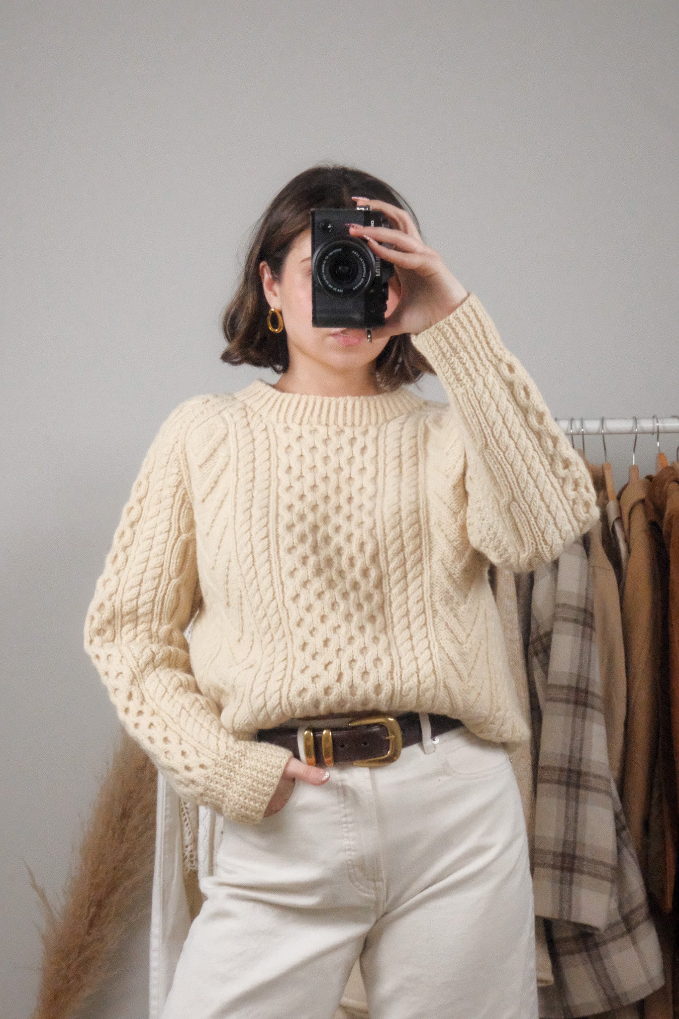 Handmade x Wool Chunky Knit (M/L)