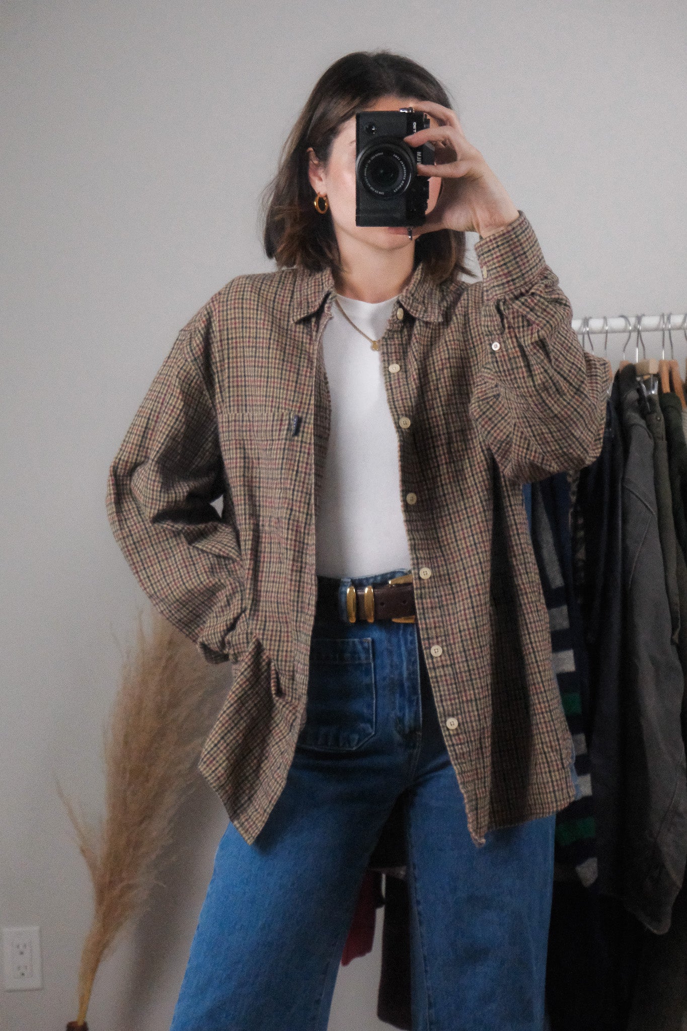 Vintage x Guess Cotton Plaid Flannel (M-XL)