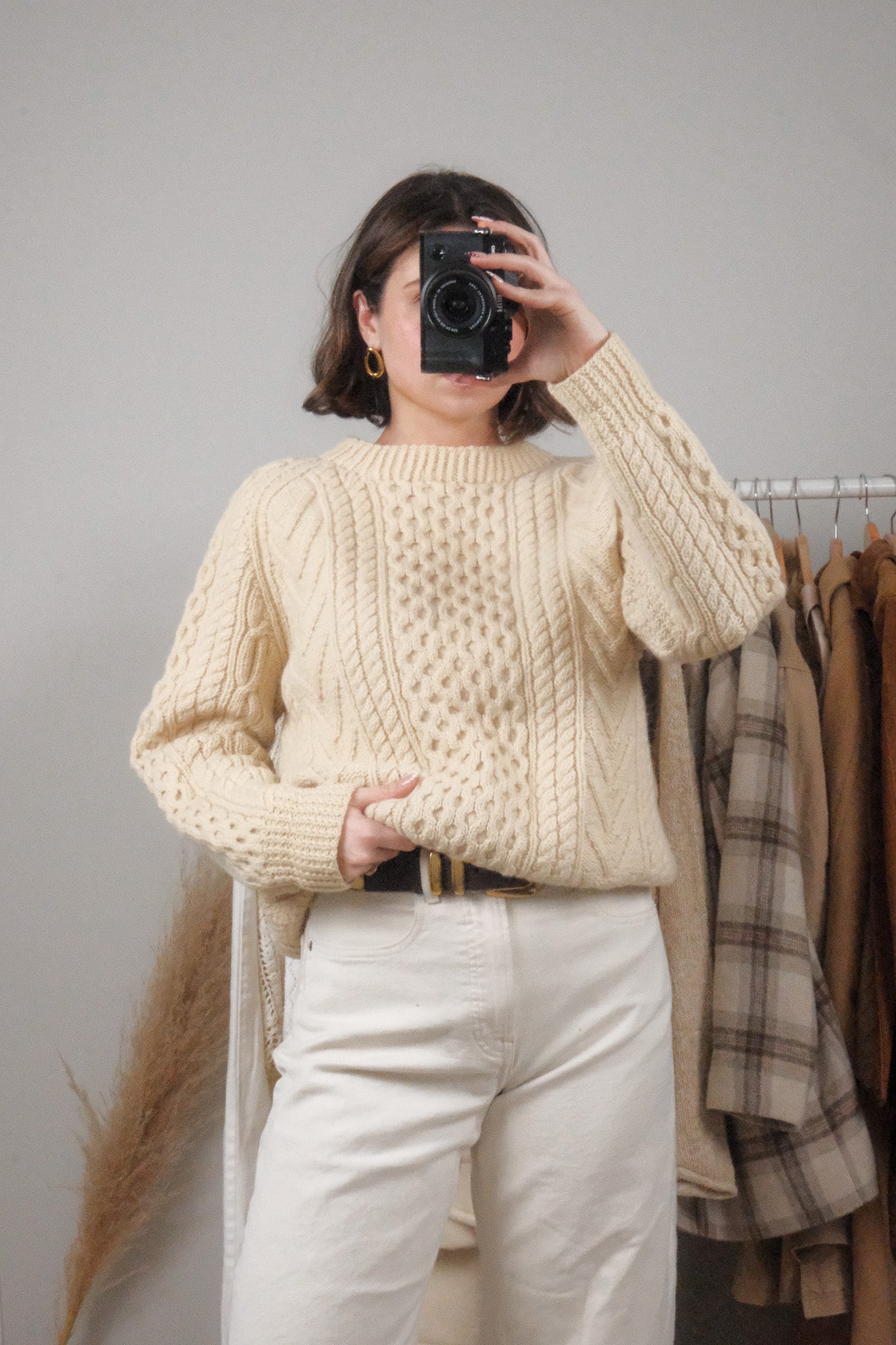 Handmade x Wool Chunky Knit (M/L)