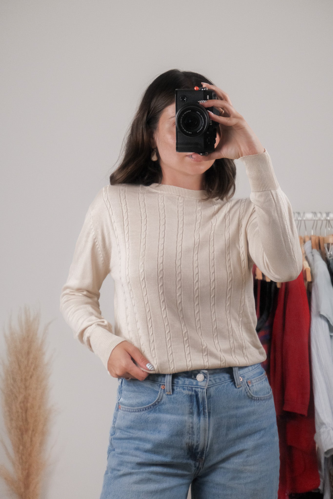 Vintage x 100% Silk Knit Sweater (S/M)