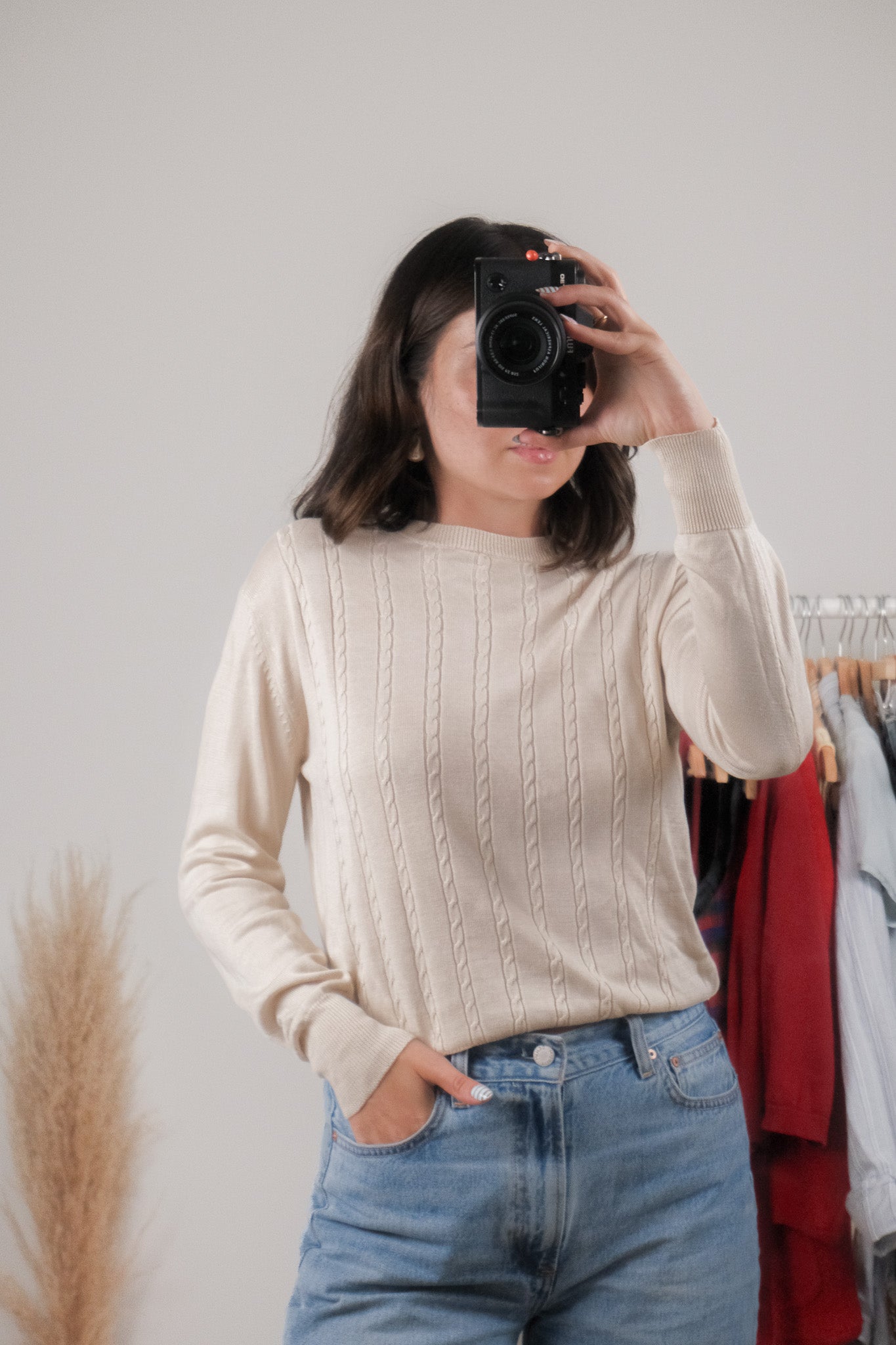 Vintage x 100% Silk Knit Sweater (S/M)