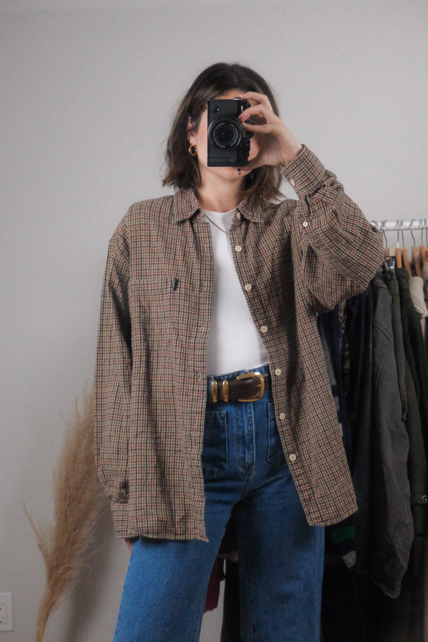 Vintage x Guess Cotton Plaid Flannel (M-XL)