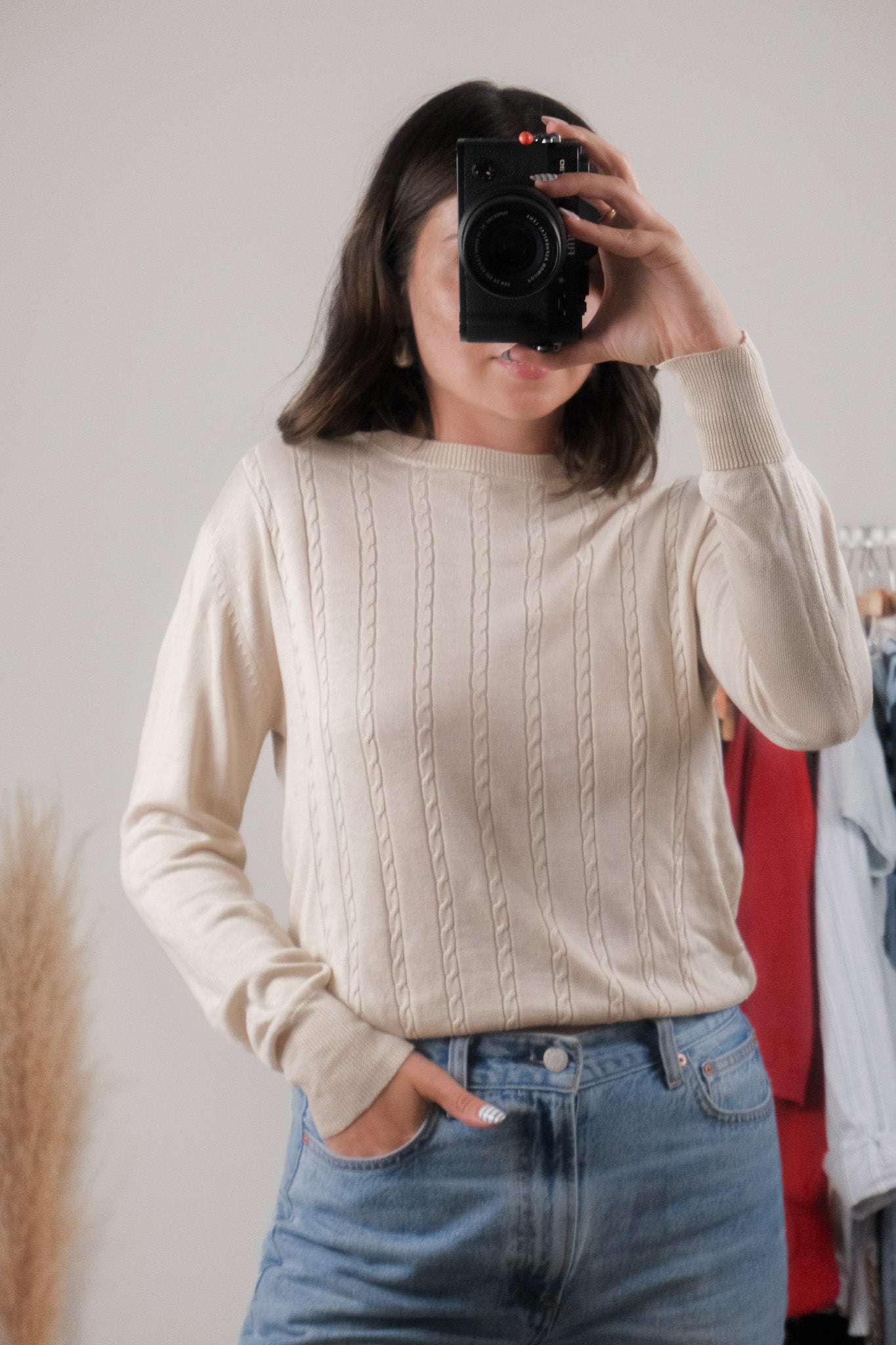 Vintage x 100% Silk Knit Sweater (S/M)