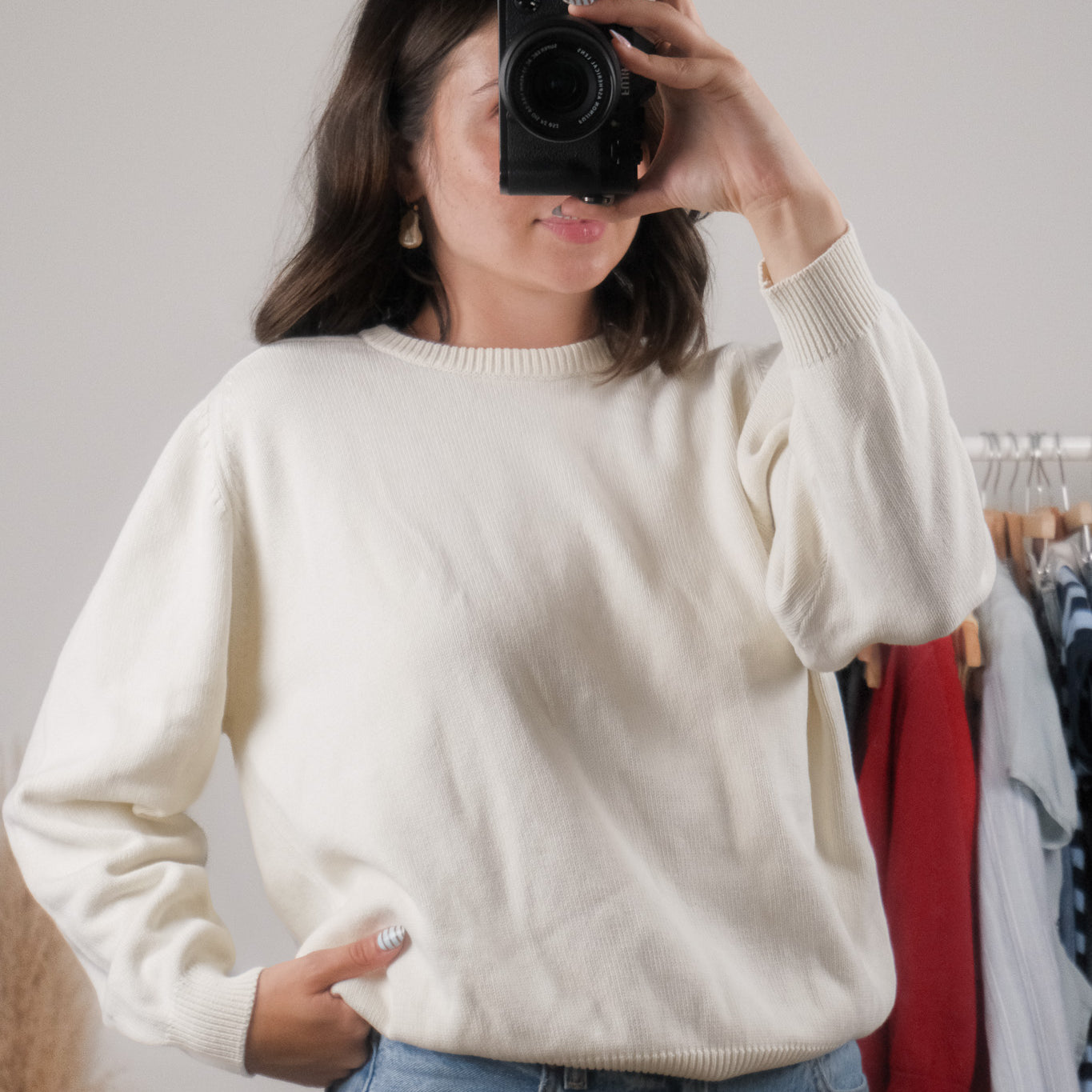 Vintage x Cotton Knit Sweater (S-L)