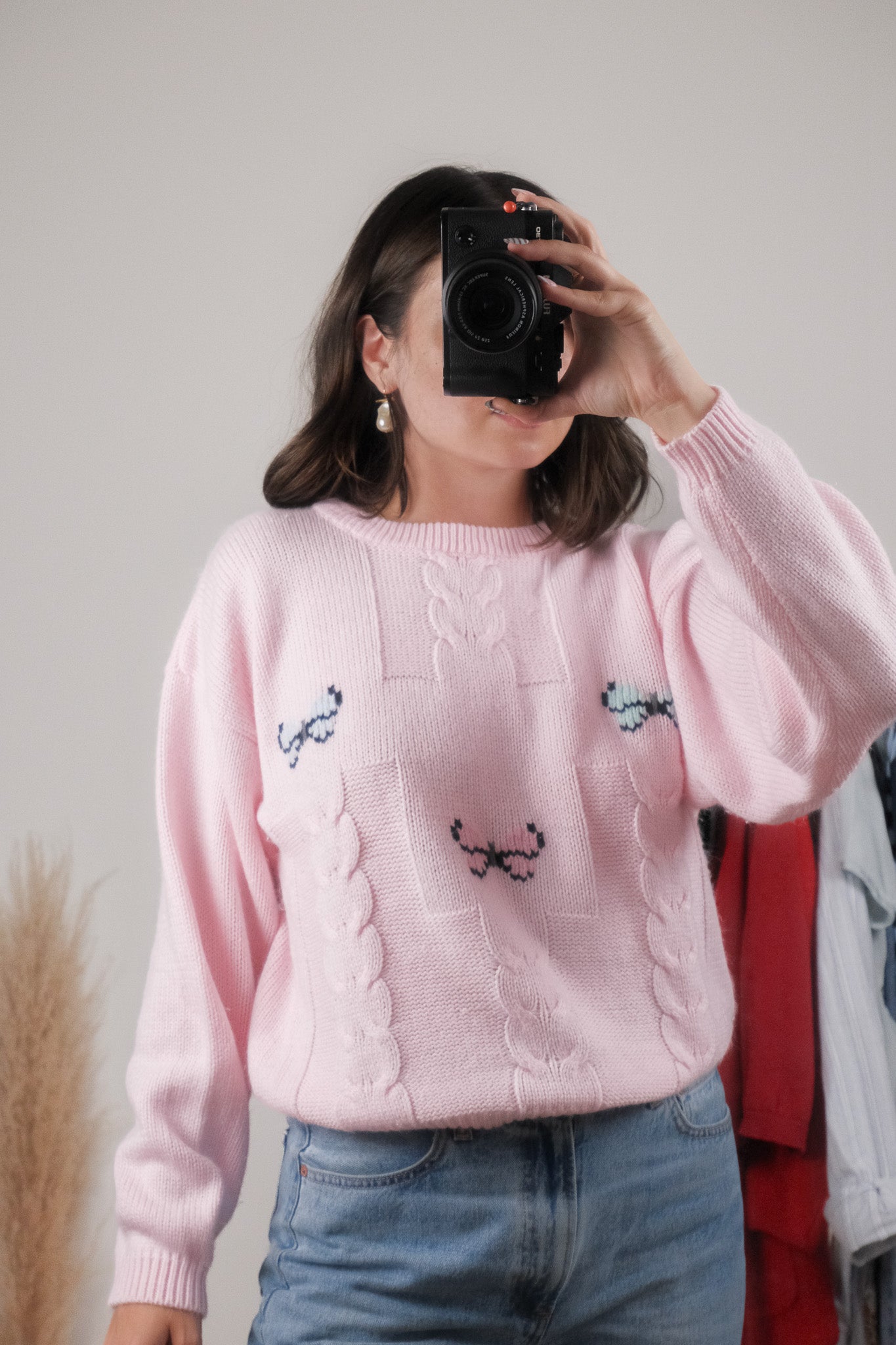 Vintage x Butterfly Textured Knit (M)
