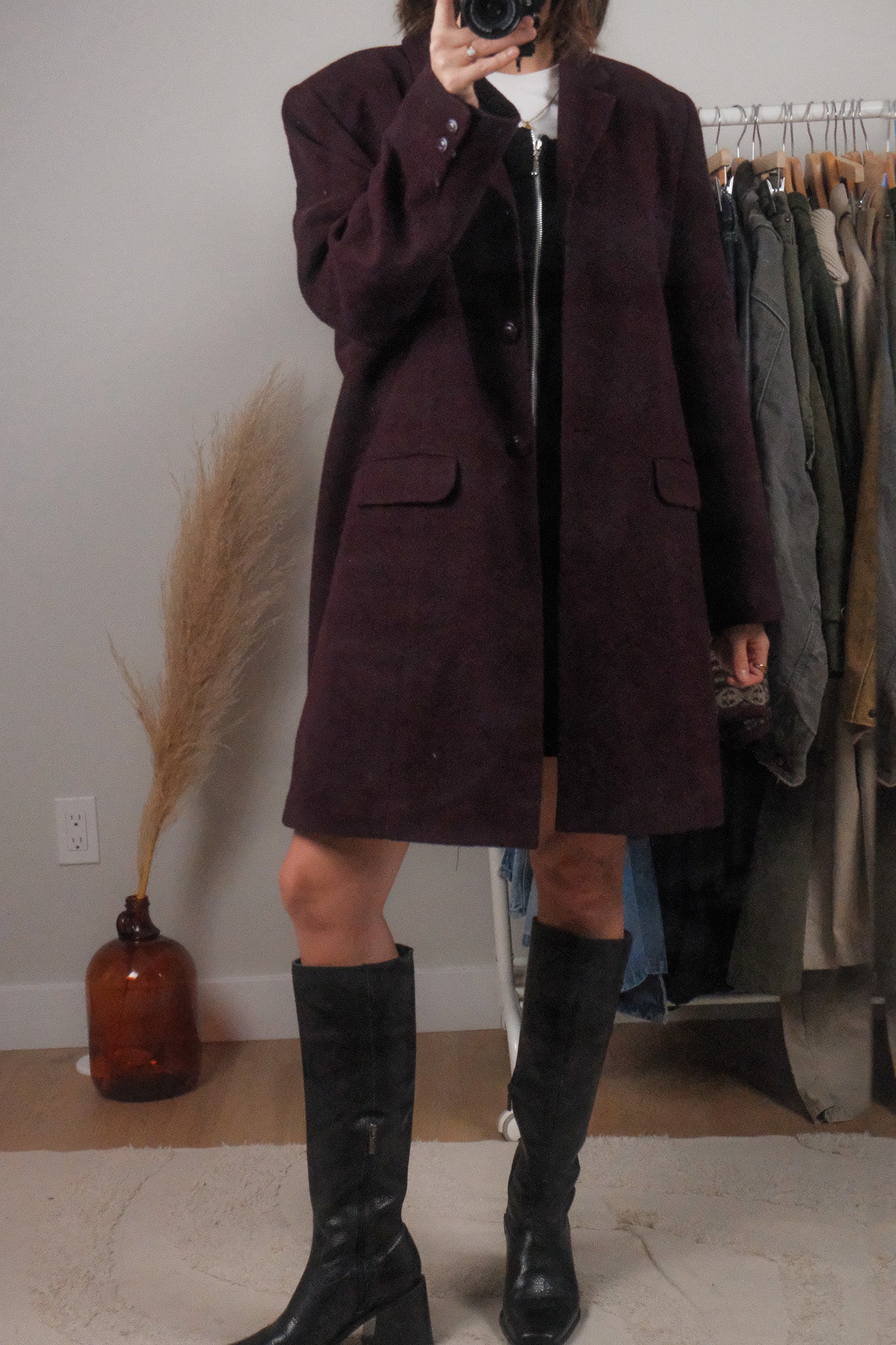 Vintage x Wool Blend Jacket/Blazer (L)