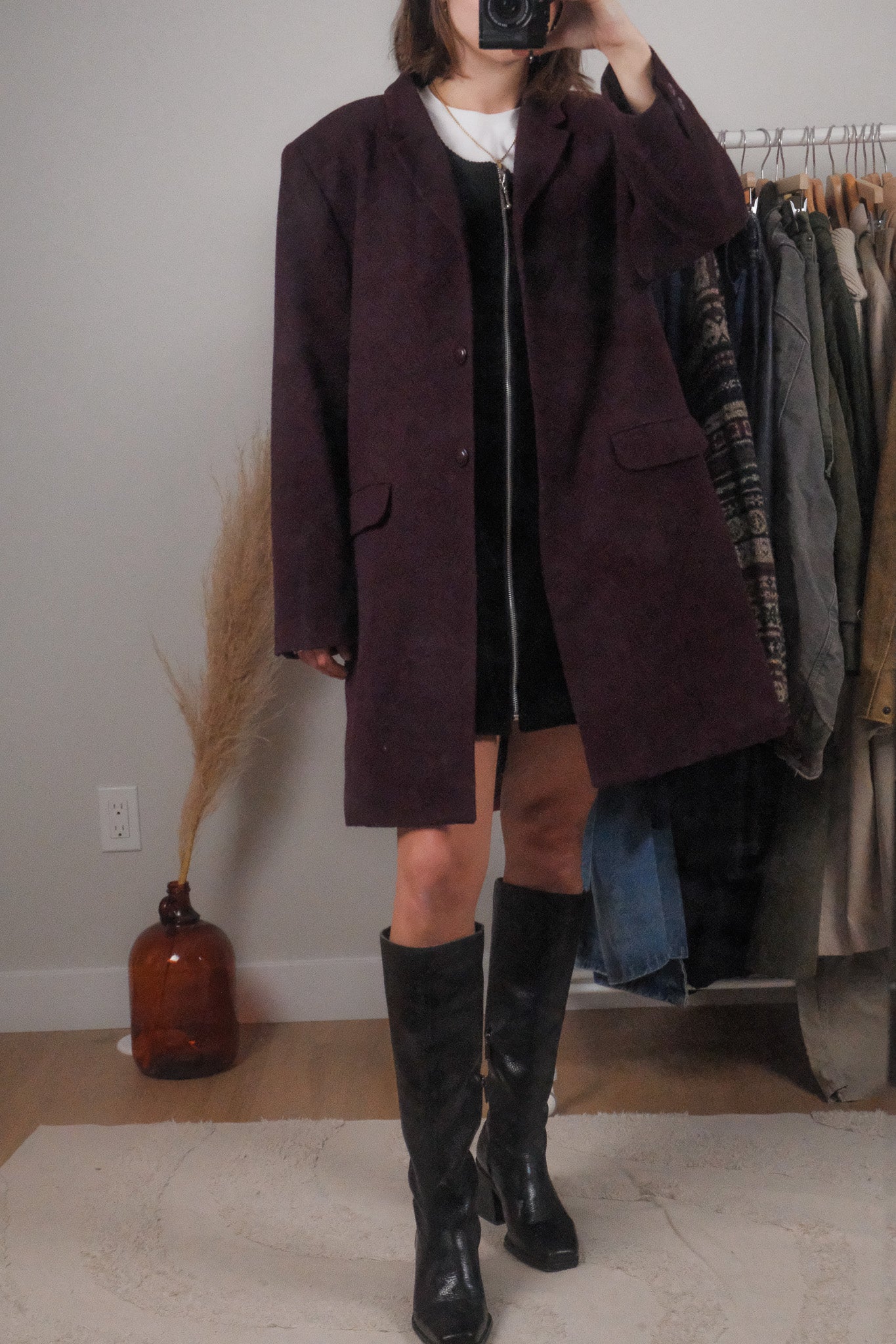 Vintage x Wool Blend Jacket/Blazer (L)