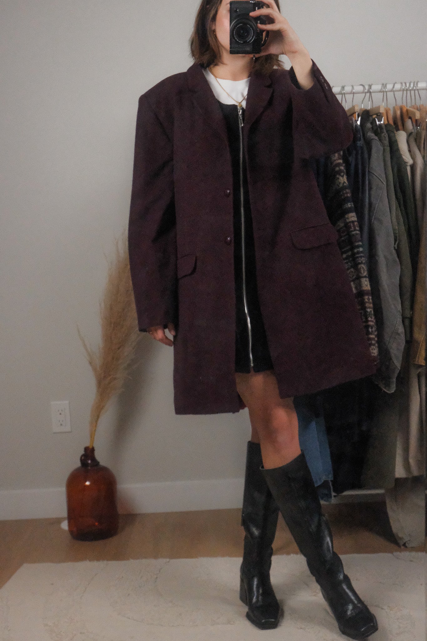 Vintage x Wool Blend Jacket/Blazer (L)