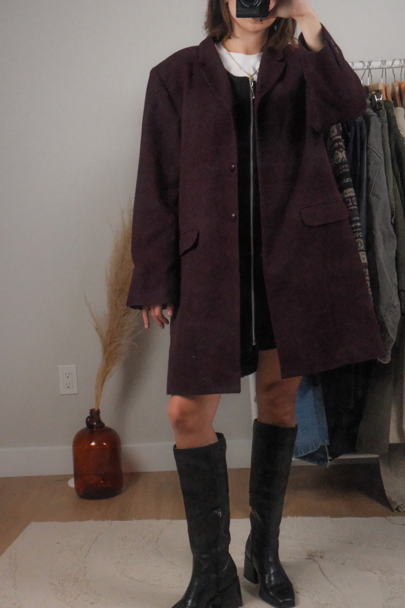 Vintage x Wool Blend Jacket/Blazer (L)