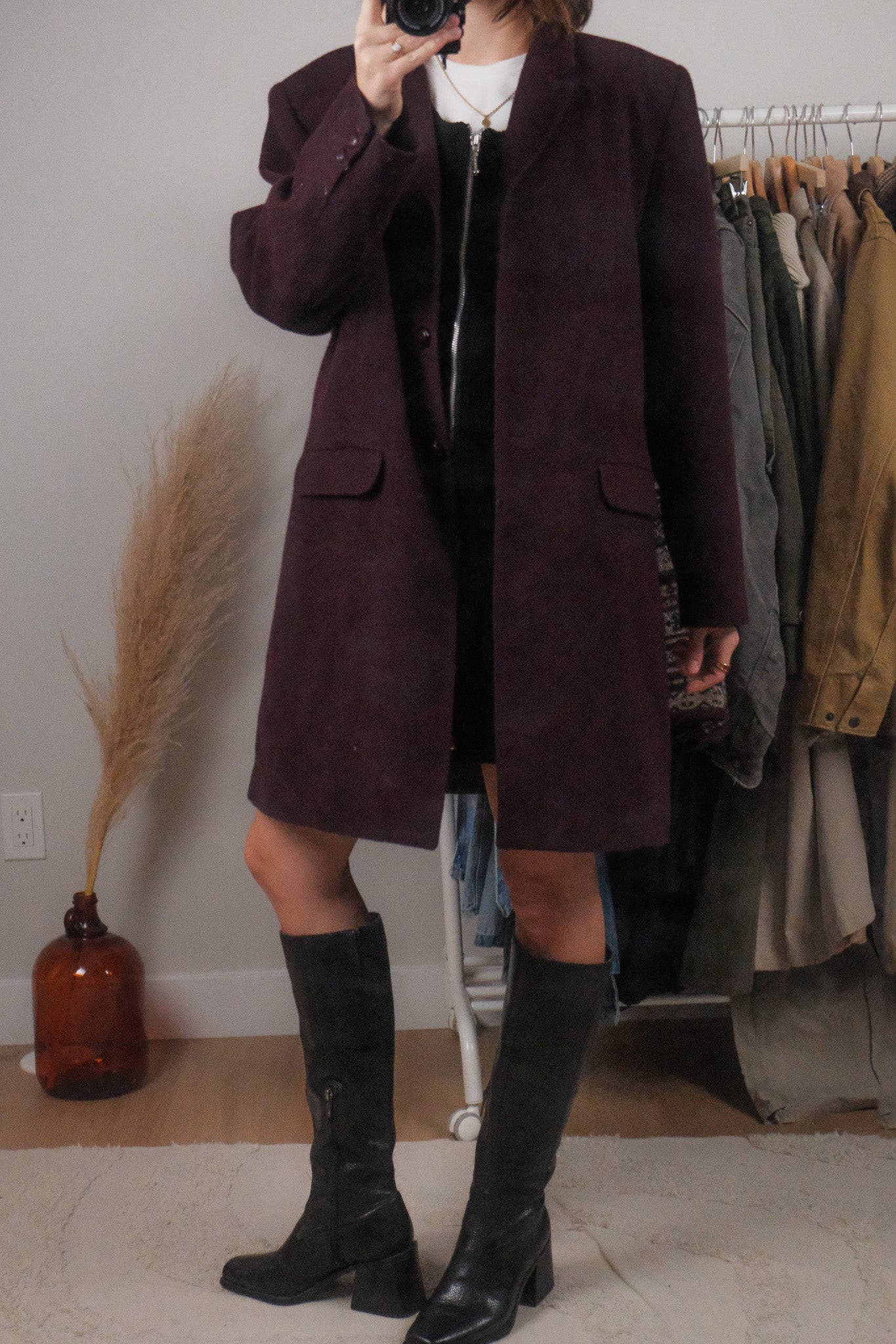 Vintage x Wool Blend Jacket/Blazer (L)