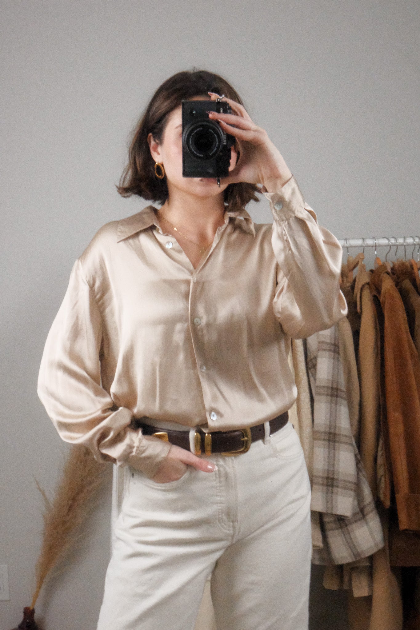 Vintage x Silk Blouse (10)