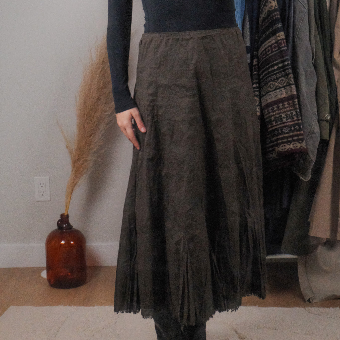 Vintage x Cotton Maxi Skirt (6)