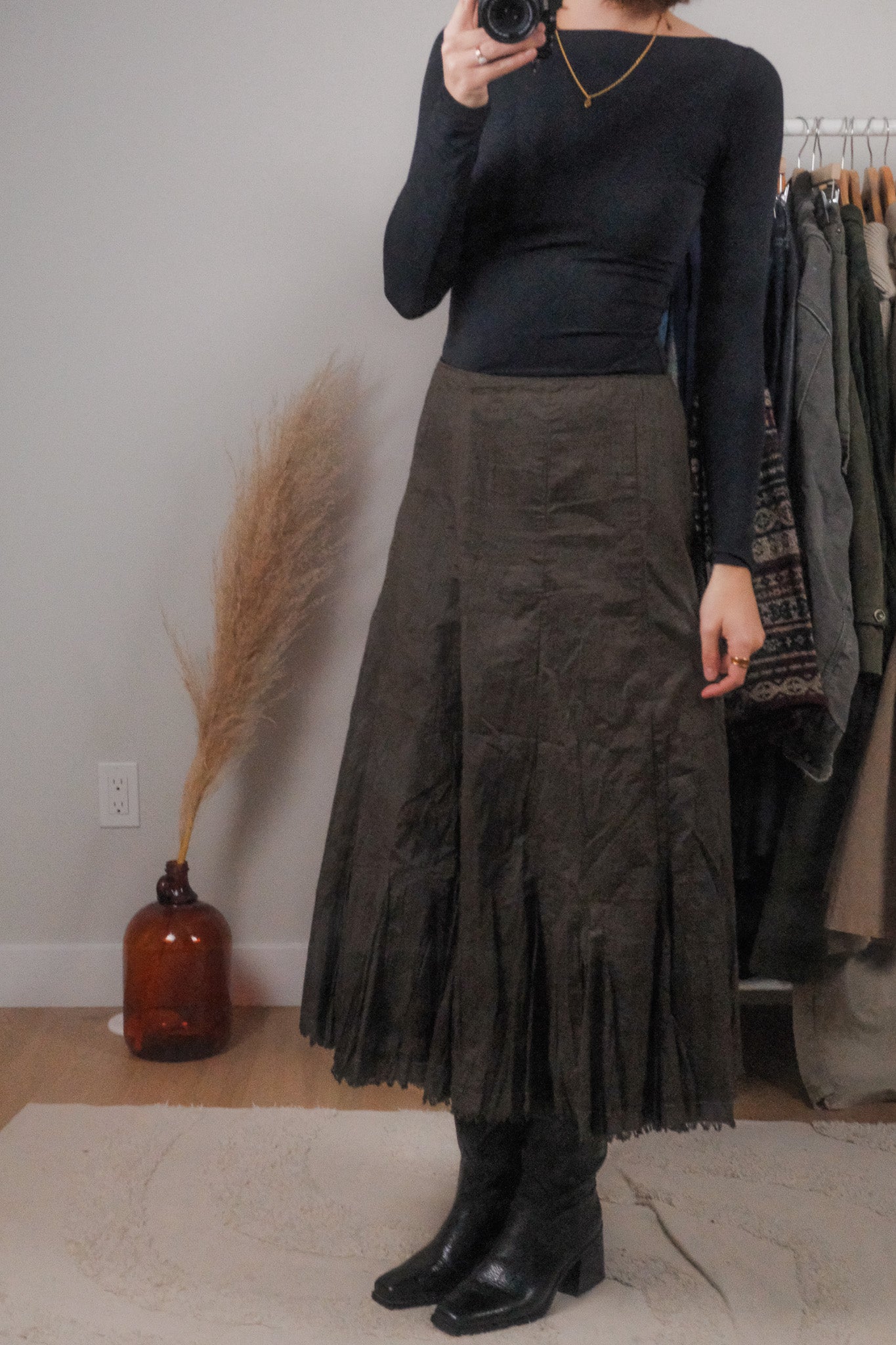 Vintage x Cotton Maxi Skirt (6)