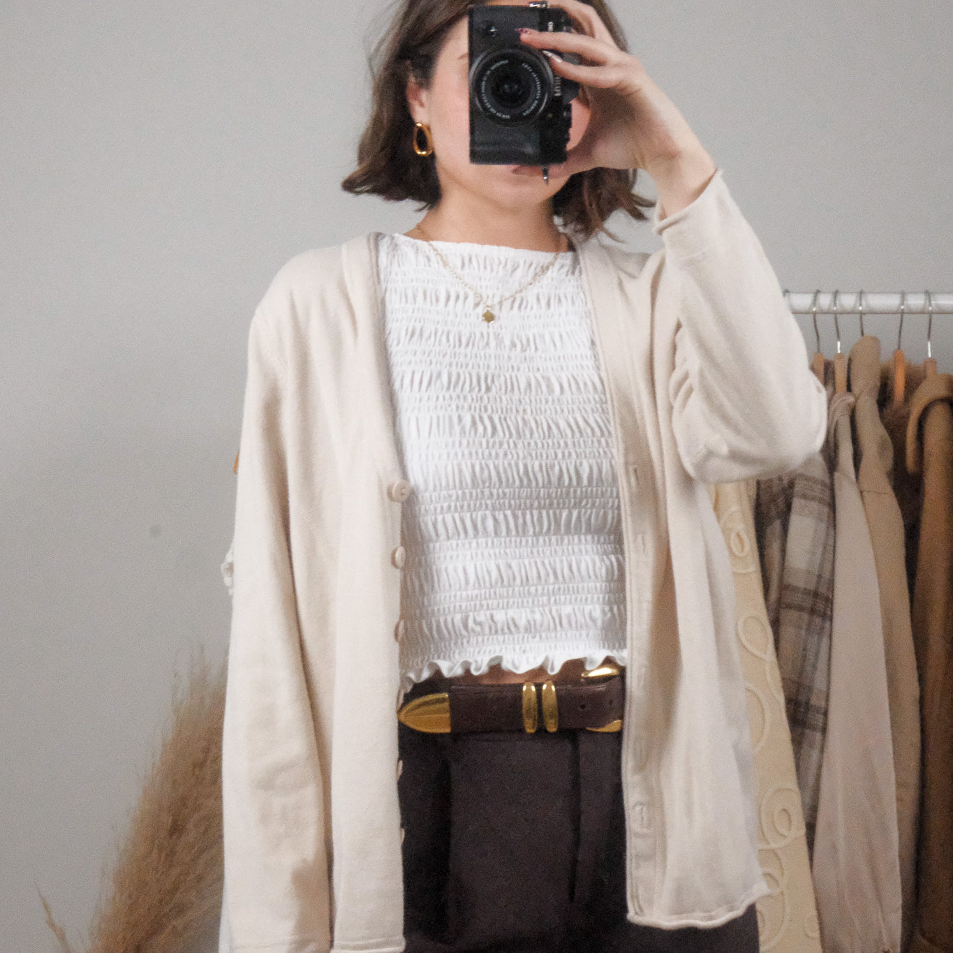 Vintage x Cotton Cardigan (S/M)