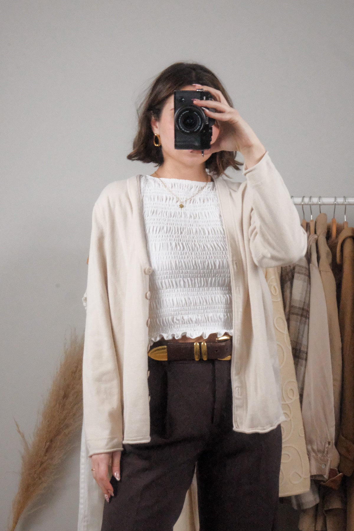 Vintage x Cotton Cardigan (S/M)