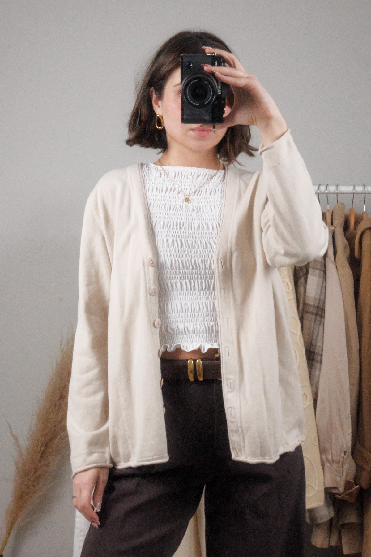 Vintage x Cotton Cardigan (S/M)