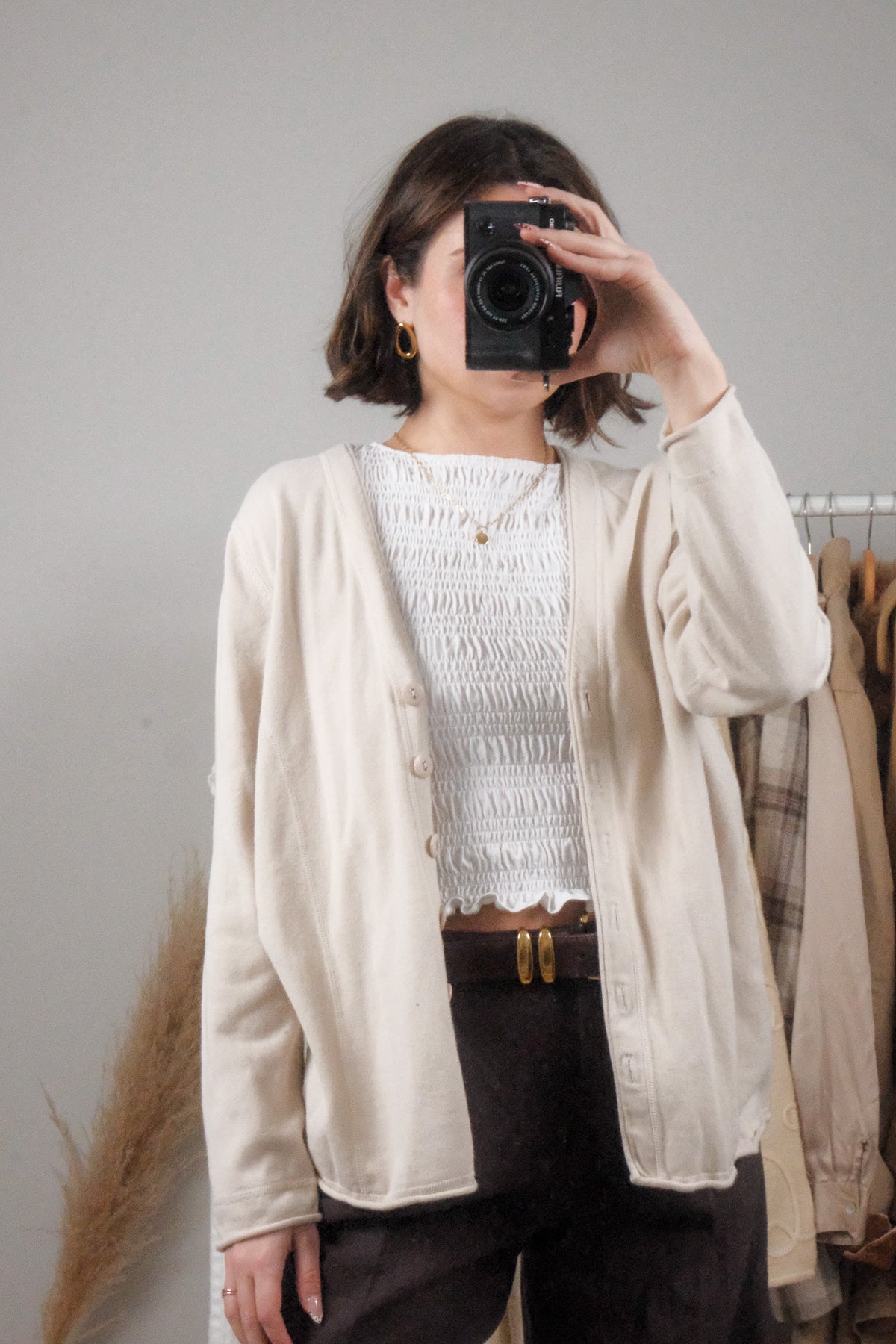 Vintage x Cotton Cardigan (S/M)