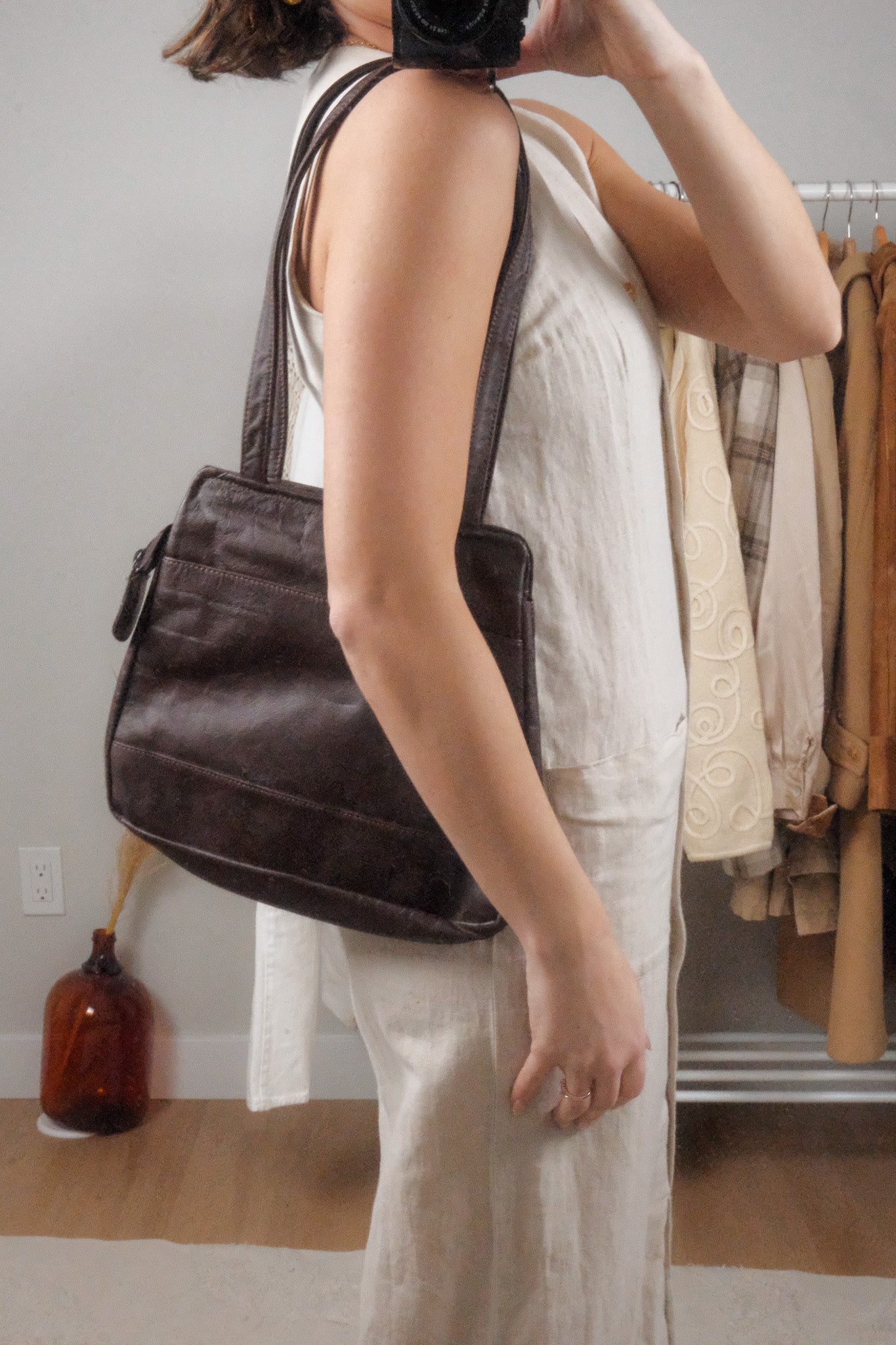 Vintage x Leather Purse