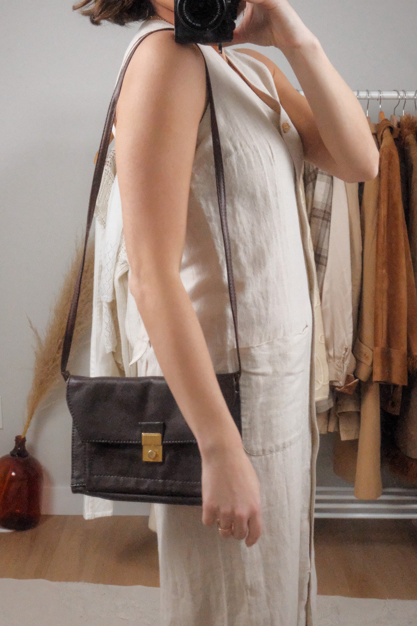 Vintage x Leather Purse/Clutch