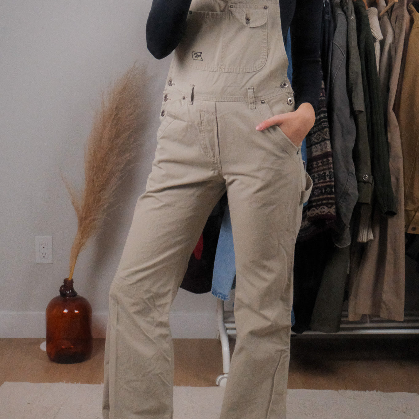 Vintage x Cotton Overalls (XS/S)