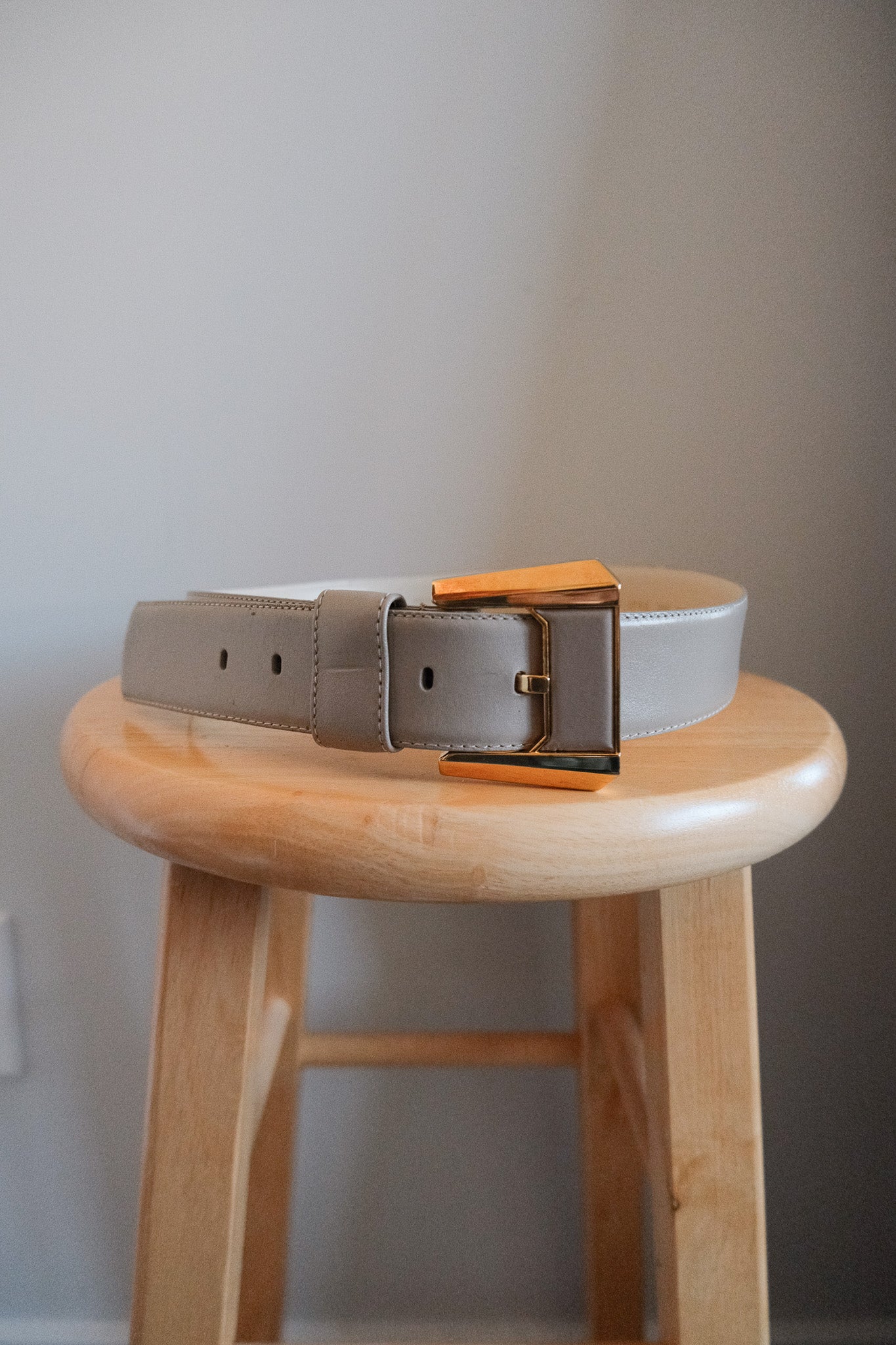 Vintage x Full Grain Leather Belt (S/M)