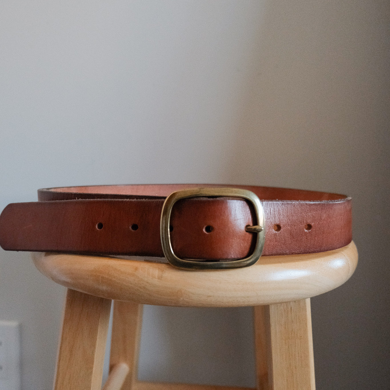 Made in USA x J.Crew x Italian Leather Belt (S)