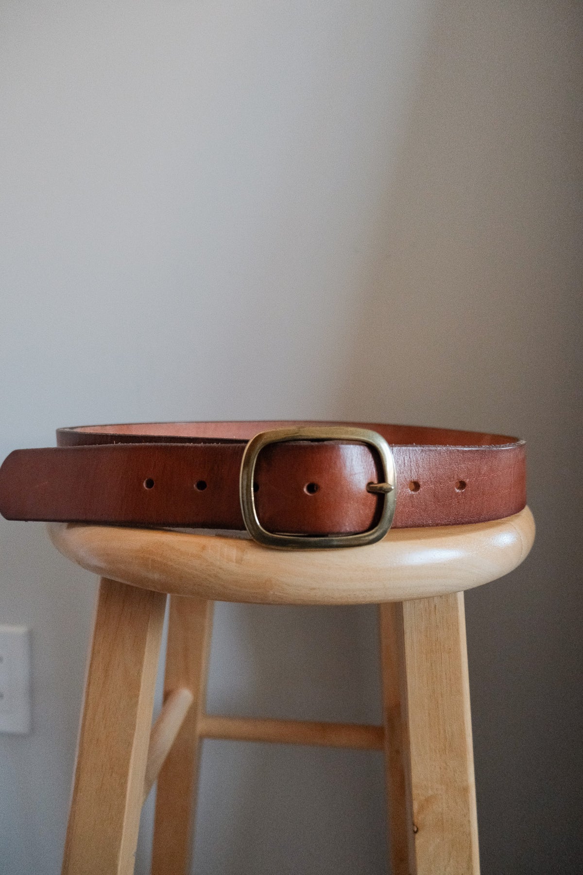 Made in USA x J.Crew x Italian Leather Belt (S)