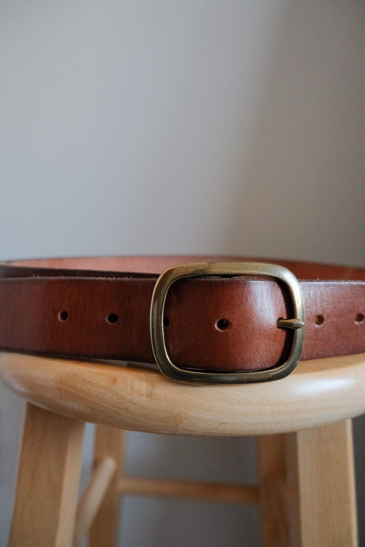 Made in USA x J.Crew x Italian Leather Belt (S)
