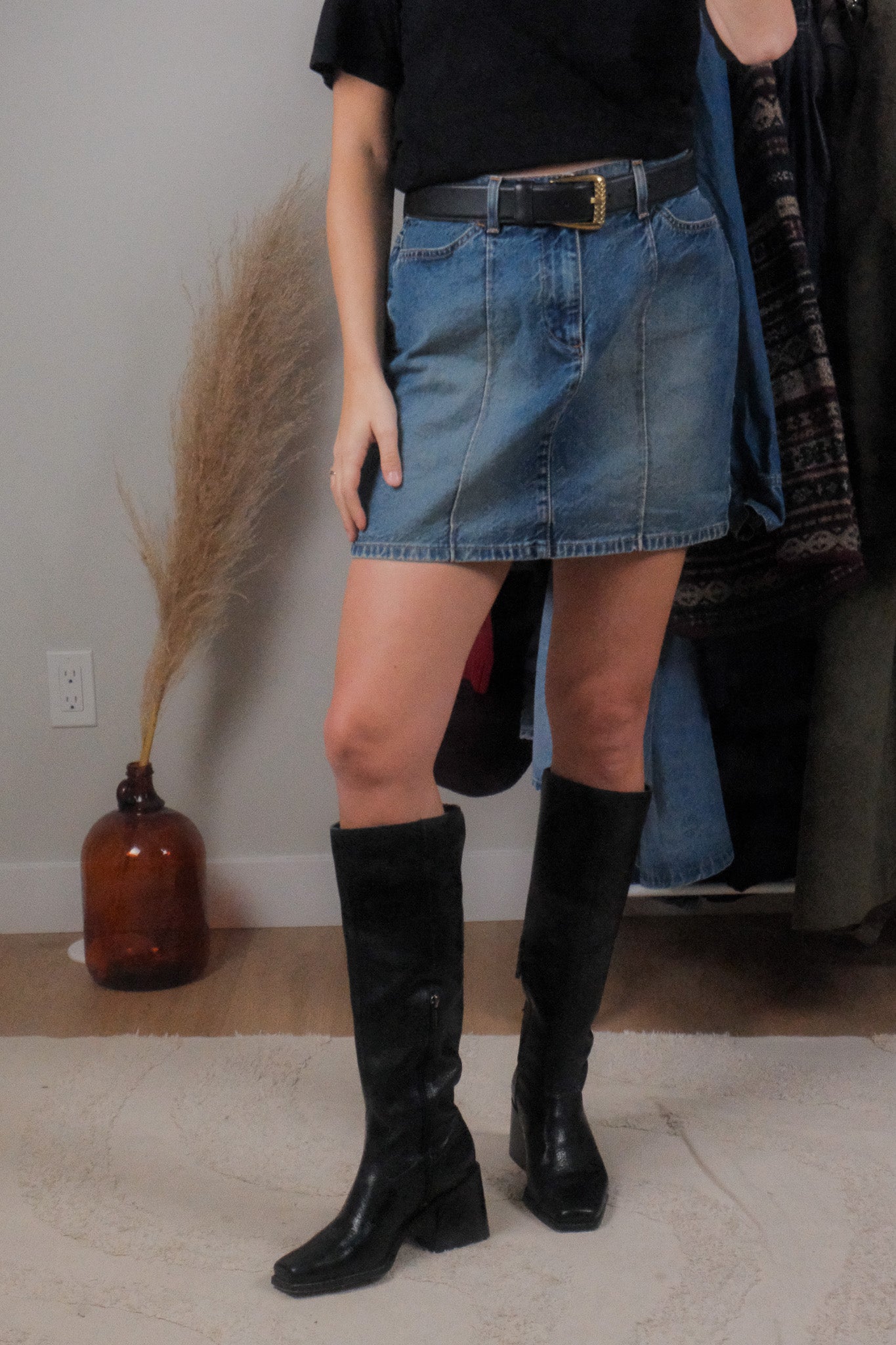 Made in USA x Vintage x Gap Denim Mini Skirt (8)