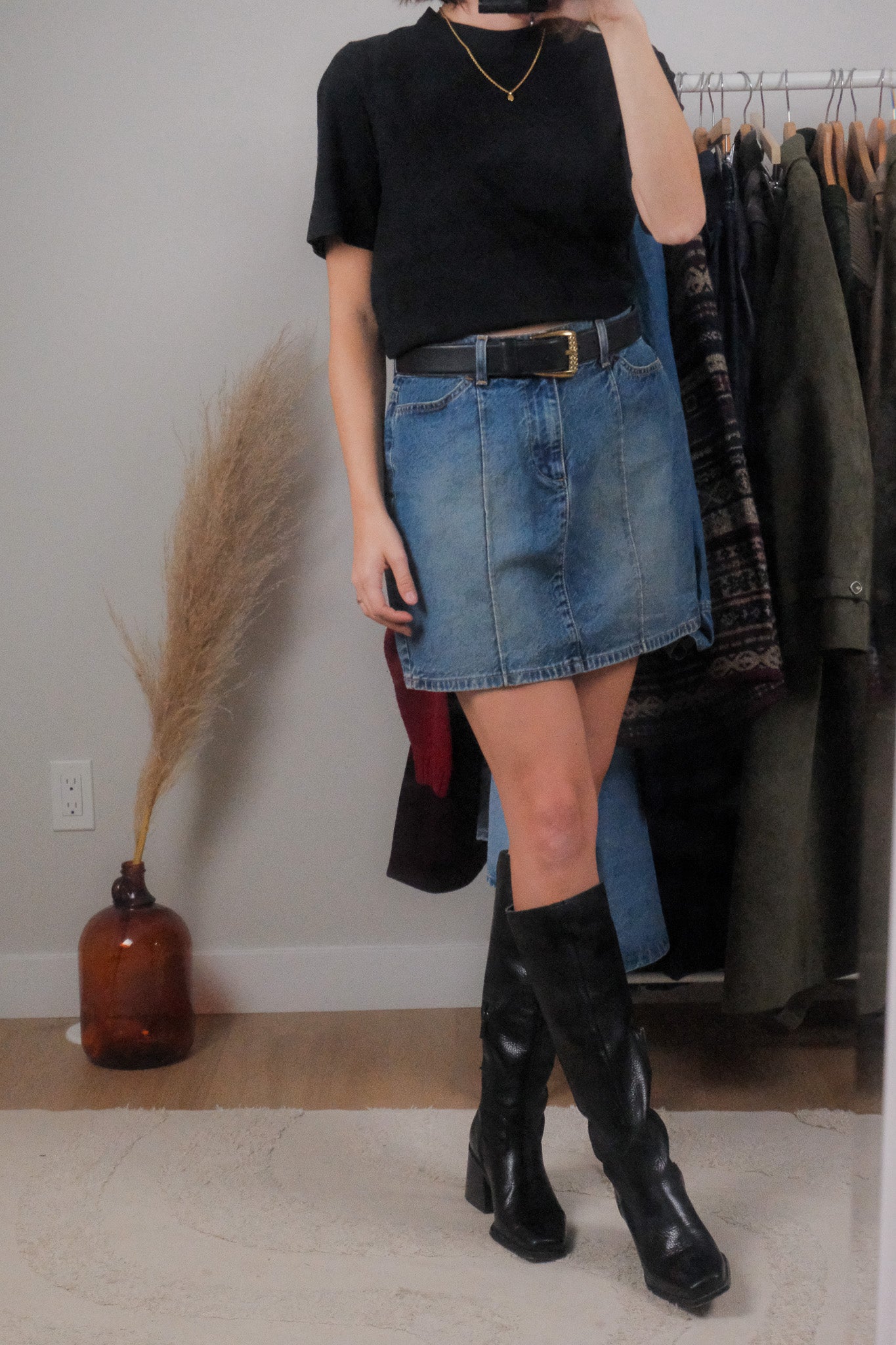 Made in USA x Vintage x Gap Denim Mini Skirt (8)