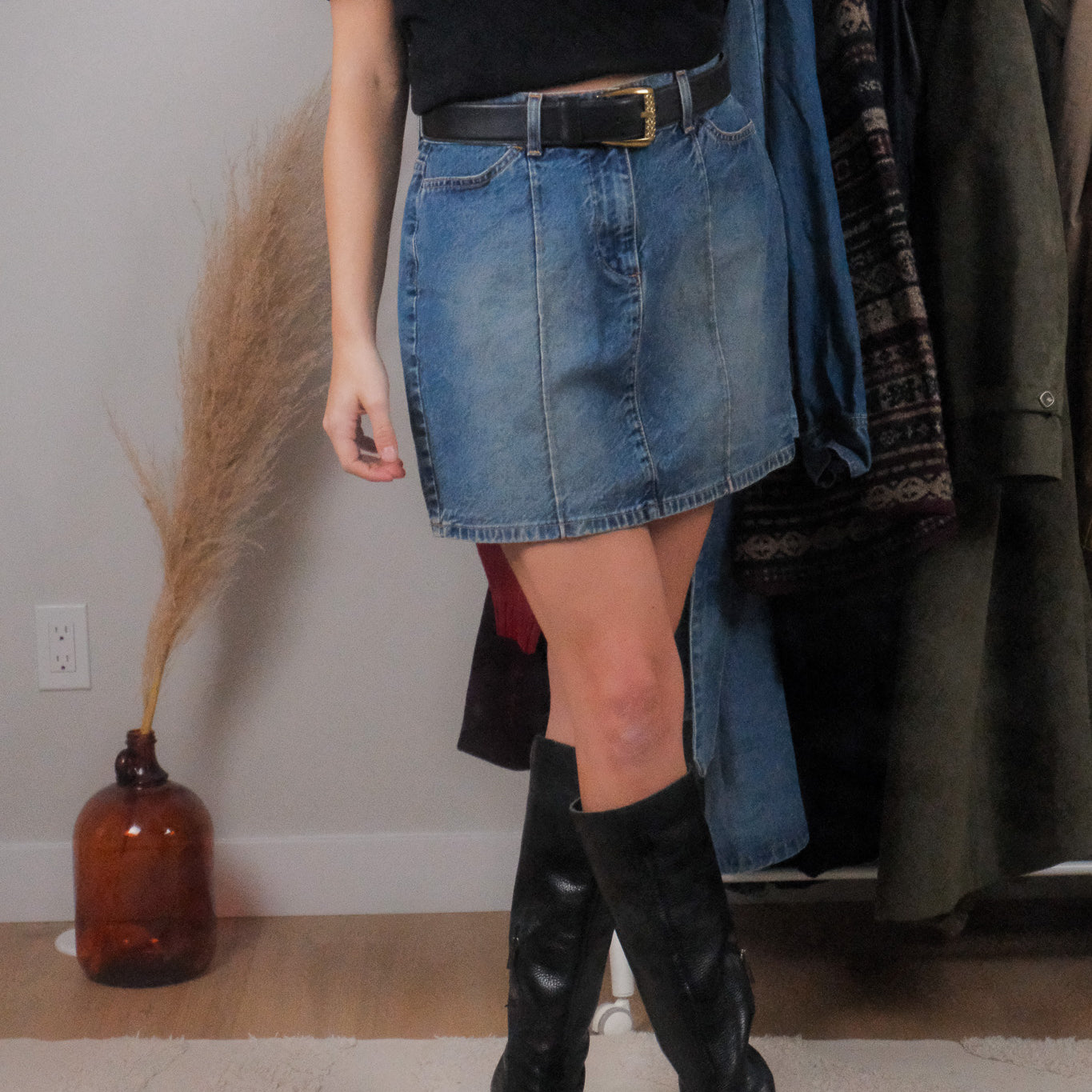 Made in USA x Vintage x Gap Denim Mini Skirt (8)
