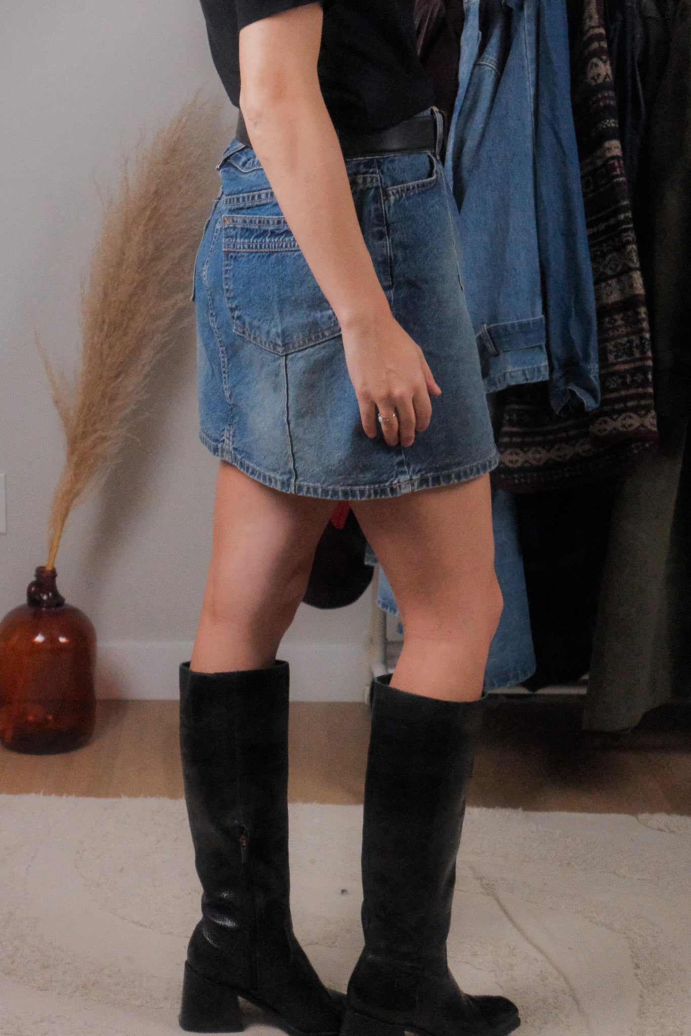 Made in USA x Vintage x Gap Denim Mini Skirt (8)