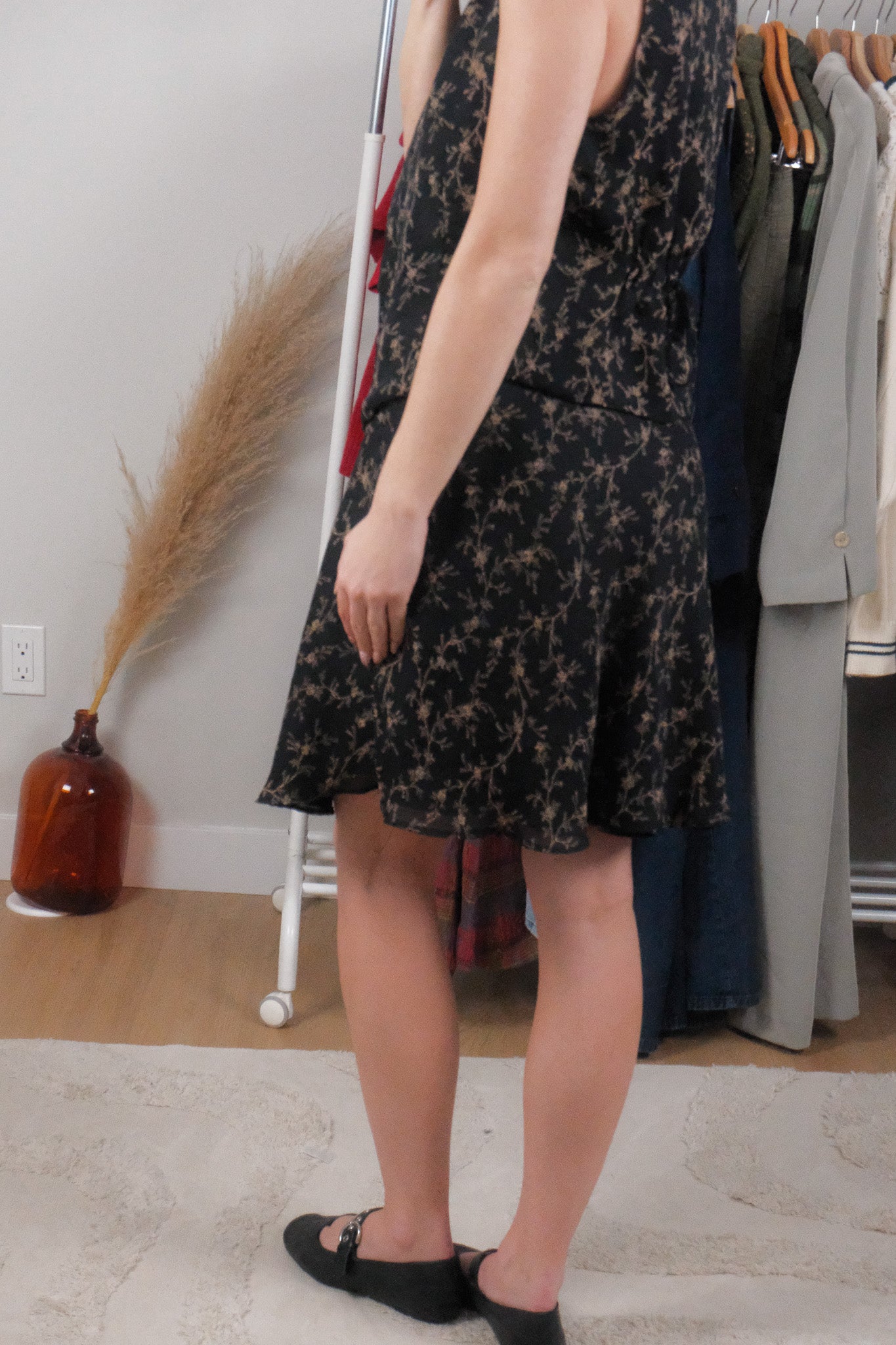 Made in Canada x Vintage x Two-Piece Patterned Set (S)