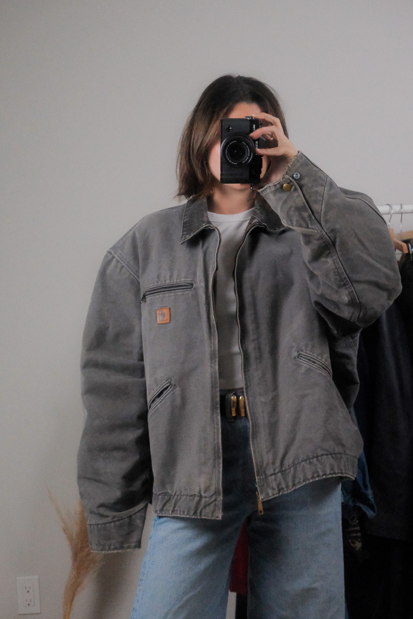 Vintage x Lined Cotton Carhartt Detriot Jacket (XL-2XL)