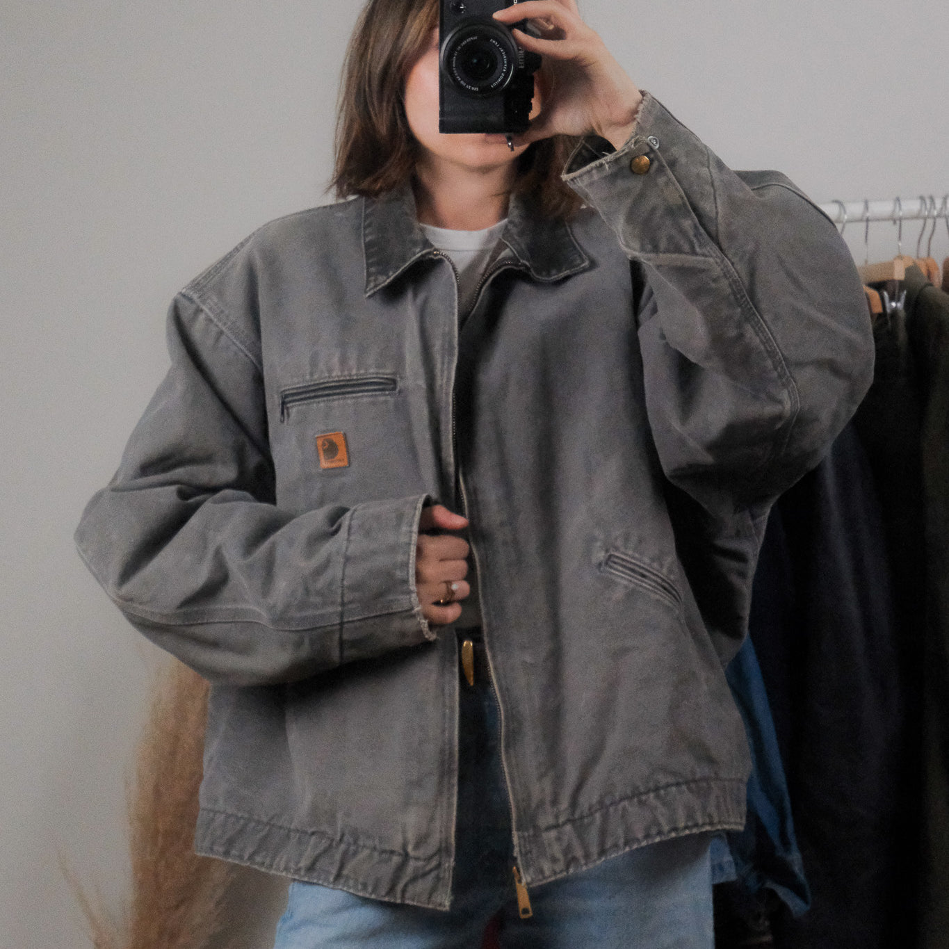 Vintage x Lined Cotton Carhartt Detriot Jacket (XL-2XL)